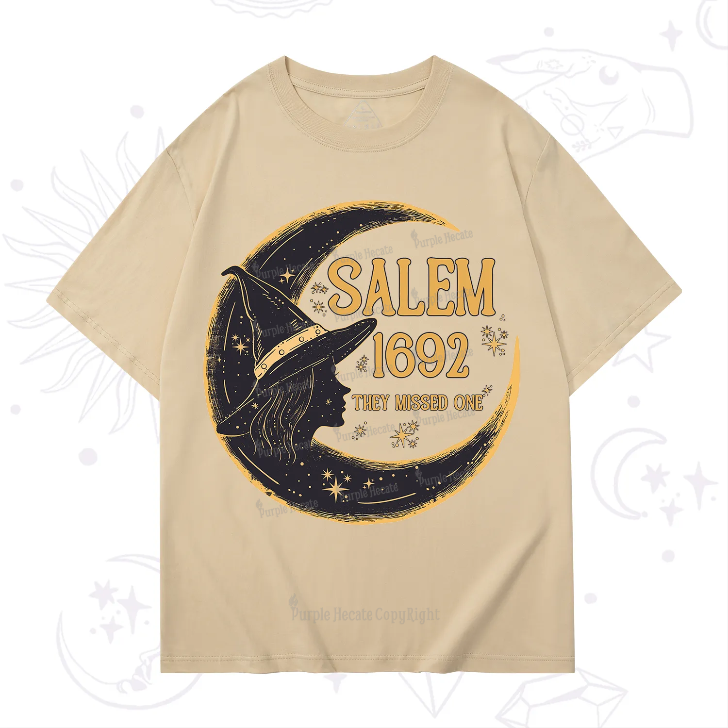 Purplehecate 1692 Salem Witch T-Shirt