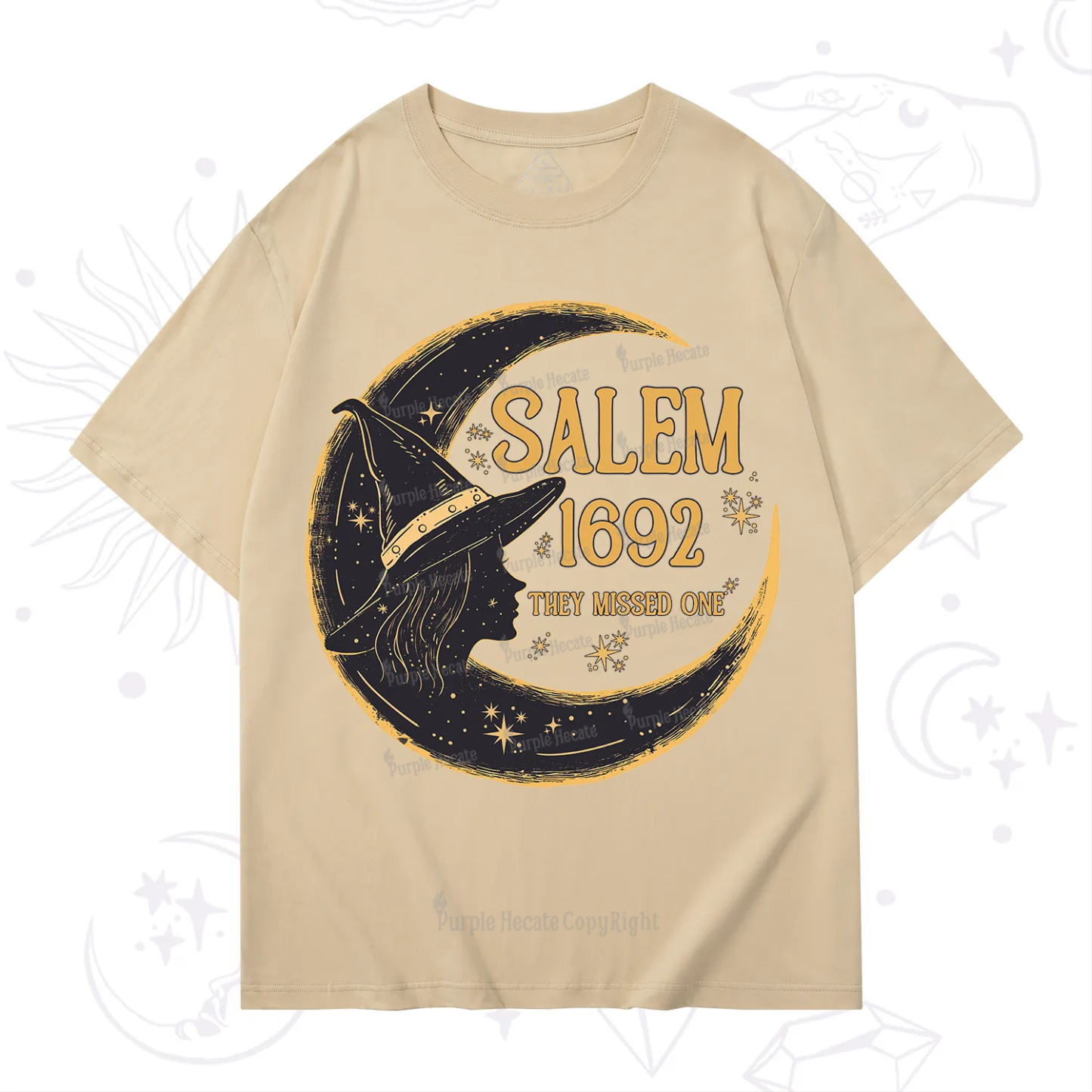 Purplehecate 1692 Salem Witch T-Shirt