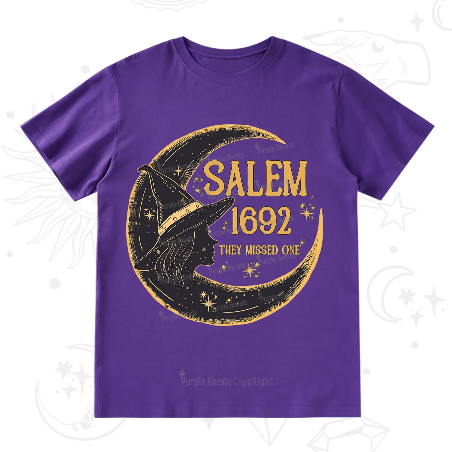 Purplehecate 1692 Salem Witch T-Shirt