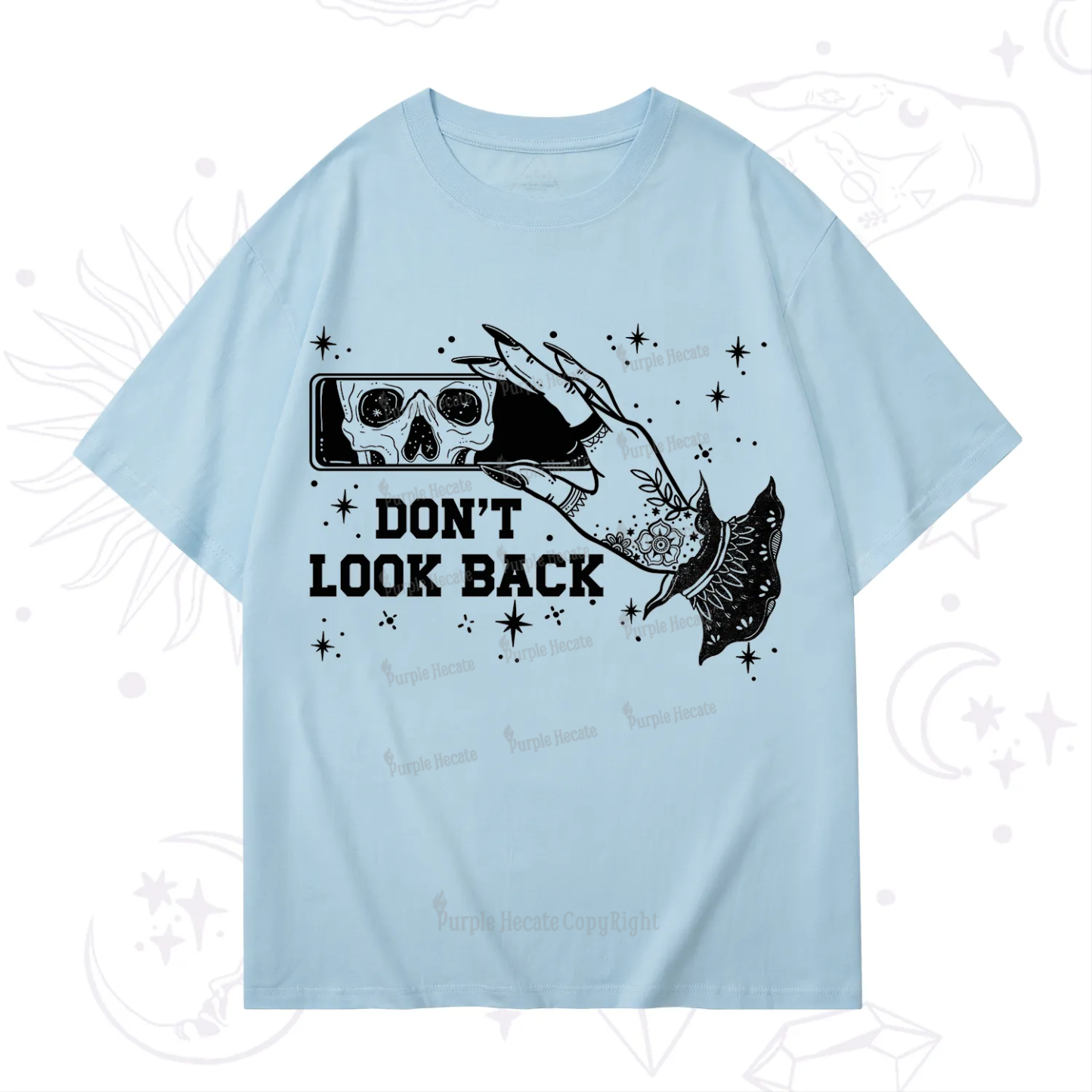 Purplehecate Don't Look Back T-Shirt