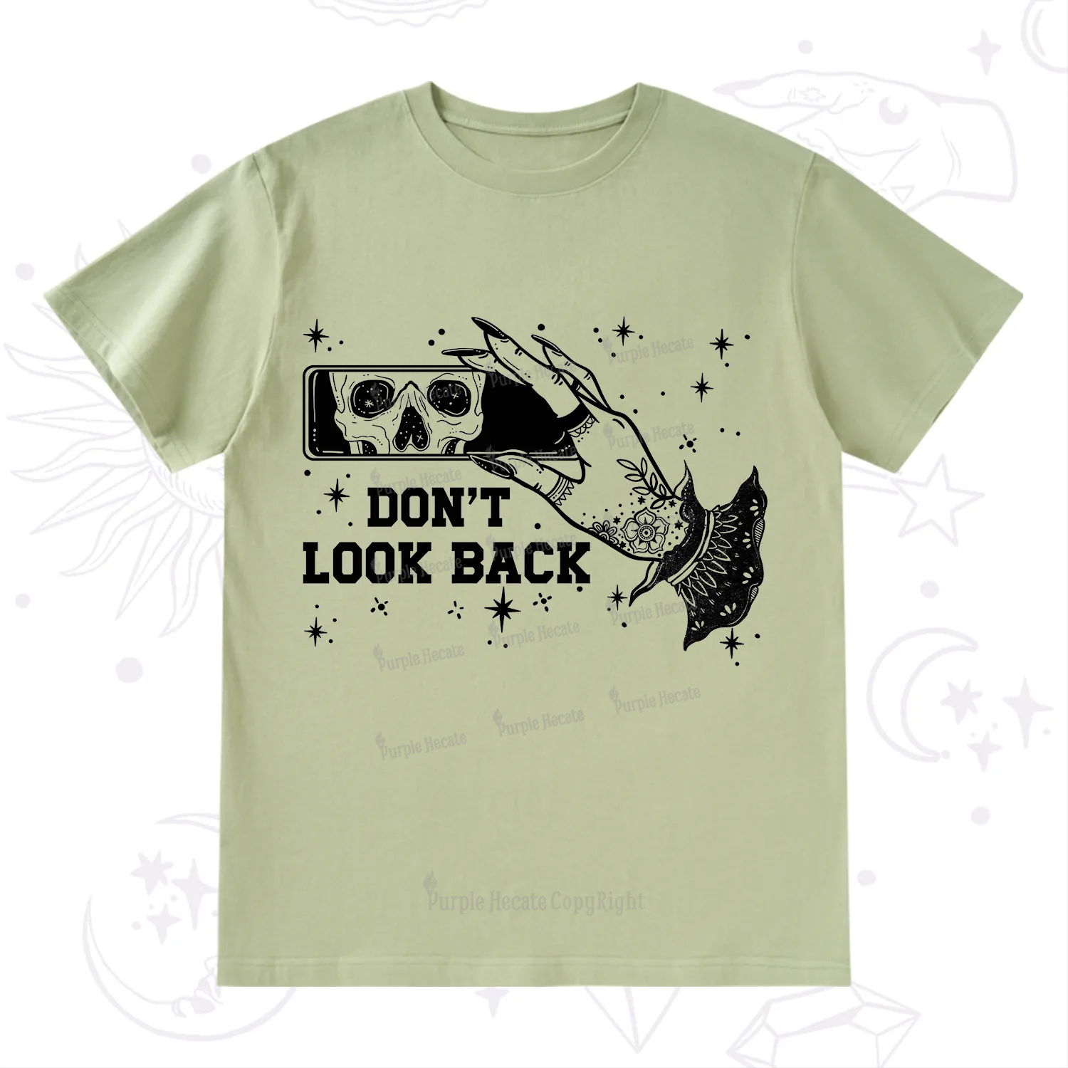 Purplehecate Don't Look Back T-Shirt