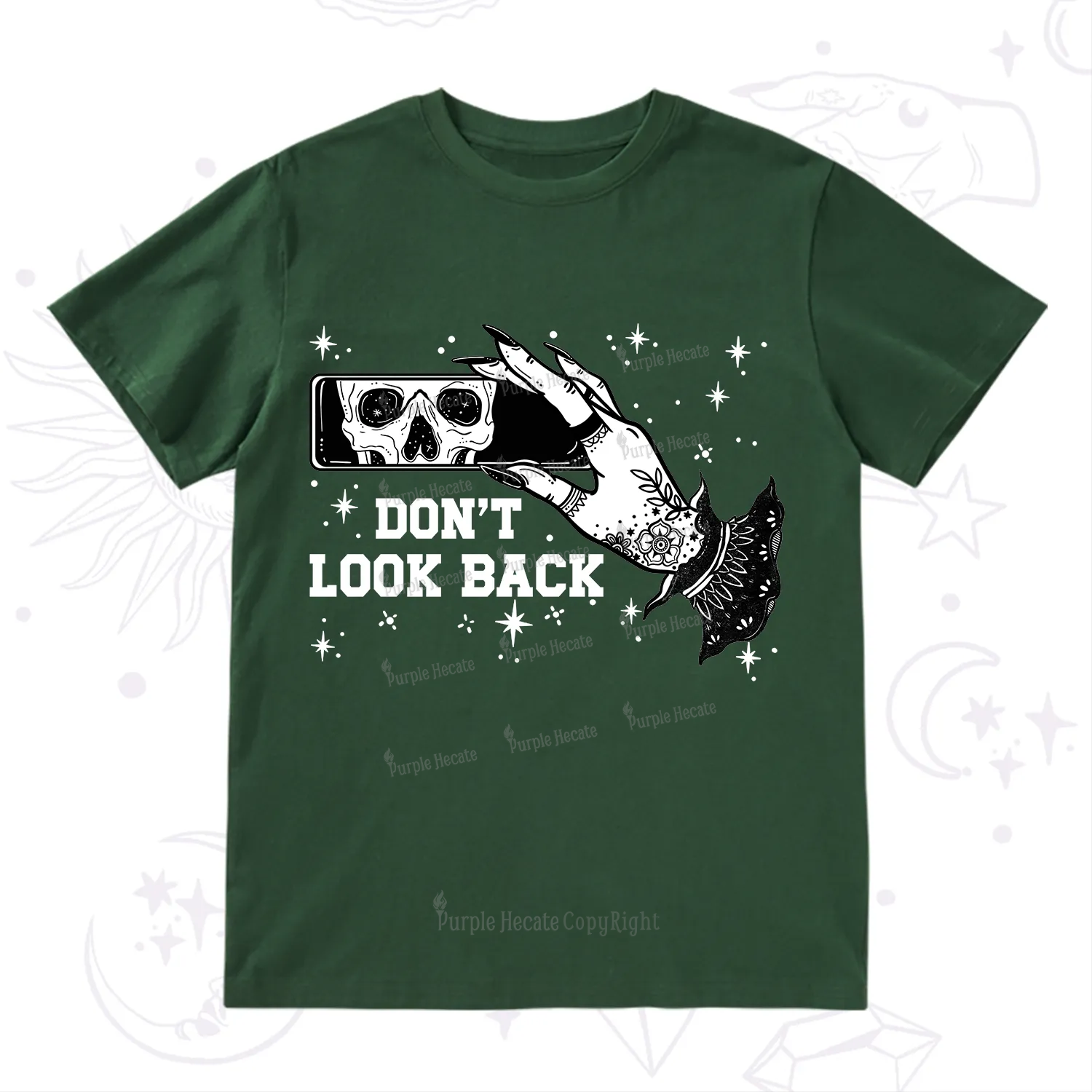 Purplehecate Don't Look Back T-Shirt