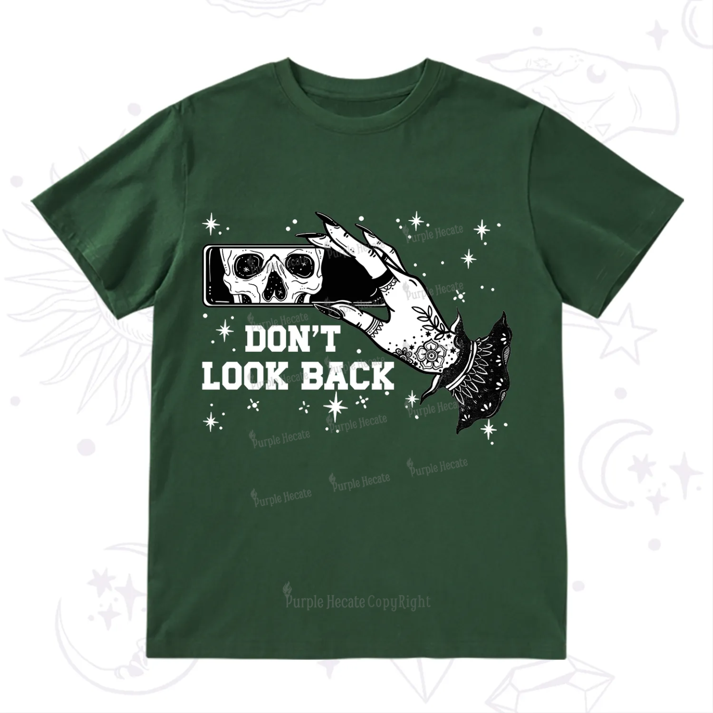 Purplehecate Don't Look Back T-Shirt