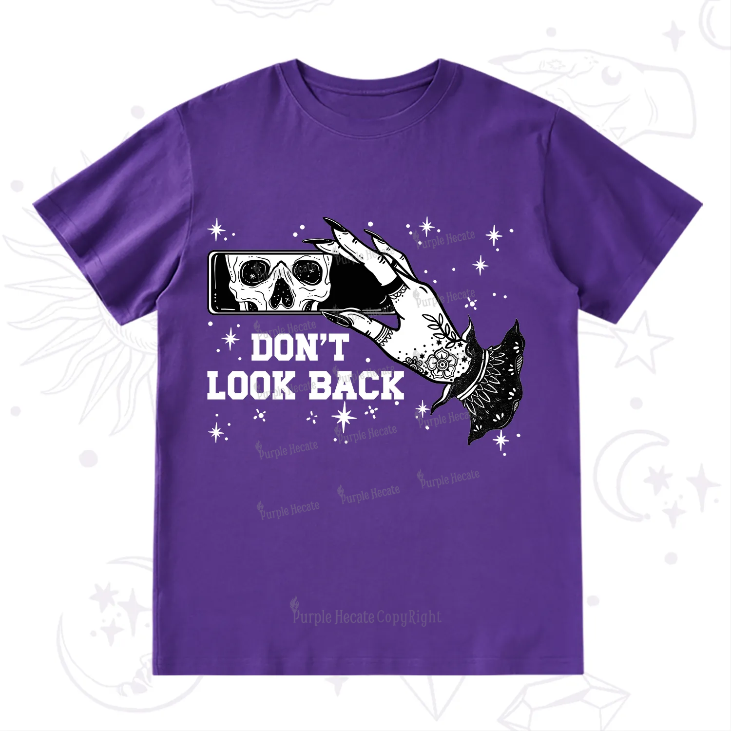 Purplehecate Don't Look Back T-Shirt