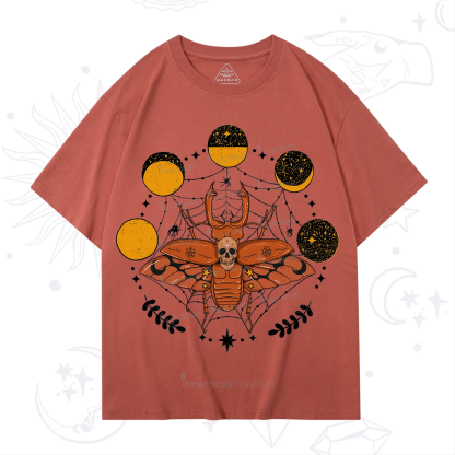 Purplehecate Lunar Web Death Beetle T-Shirt