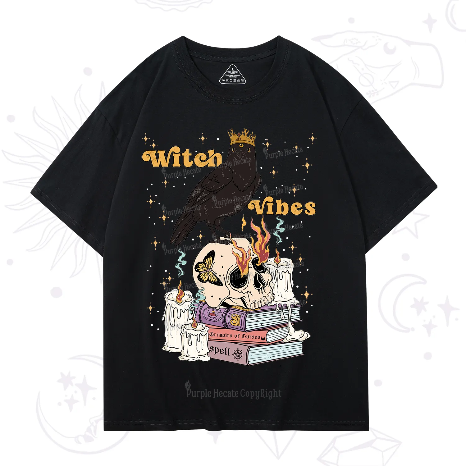 Purplehecate Witch Vibes T-Shirt