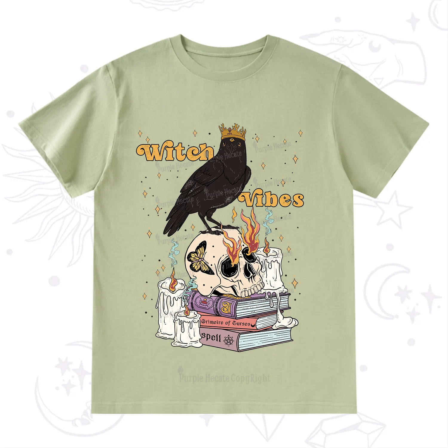 Purplehecate Witch Vibes T-Shirt
