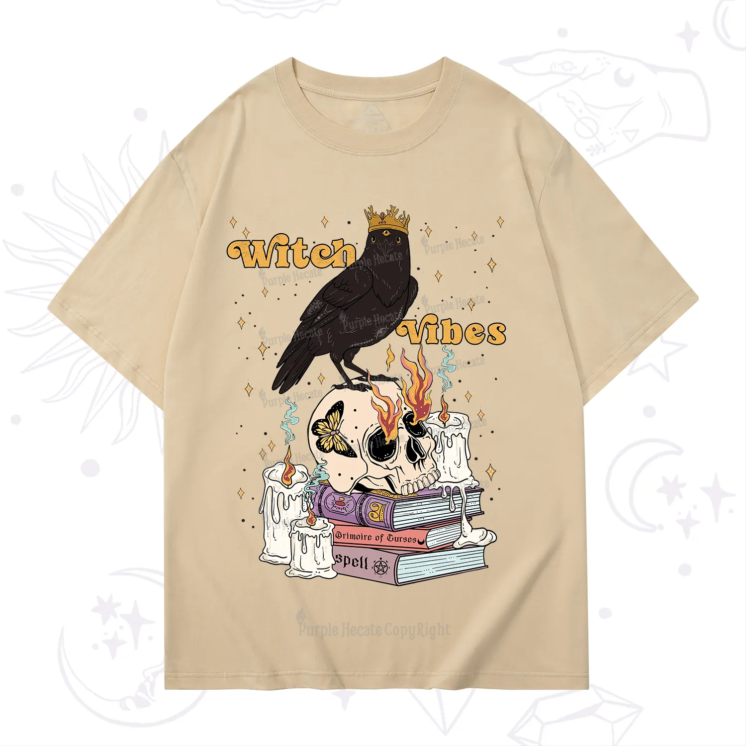 Purplehecate Witch Vibes T-Shirt