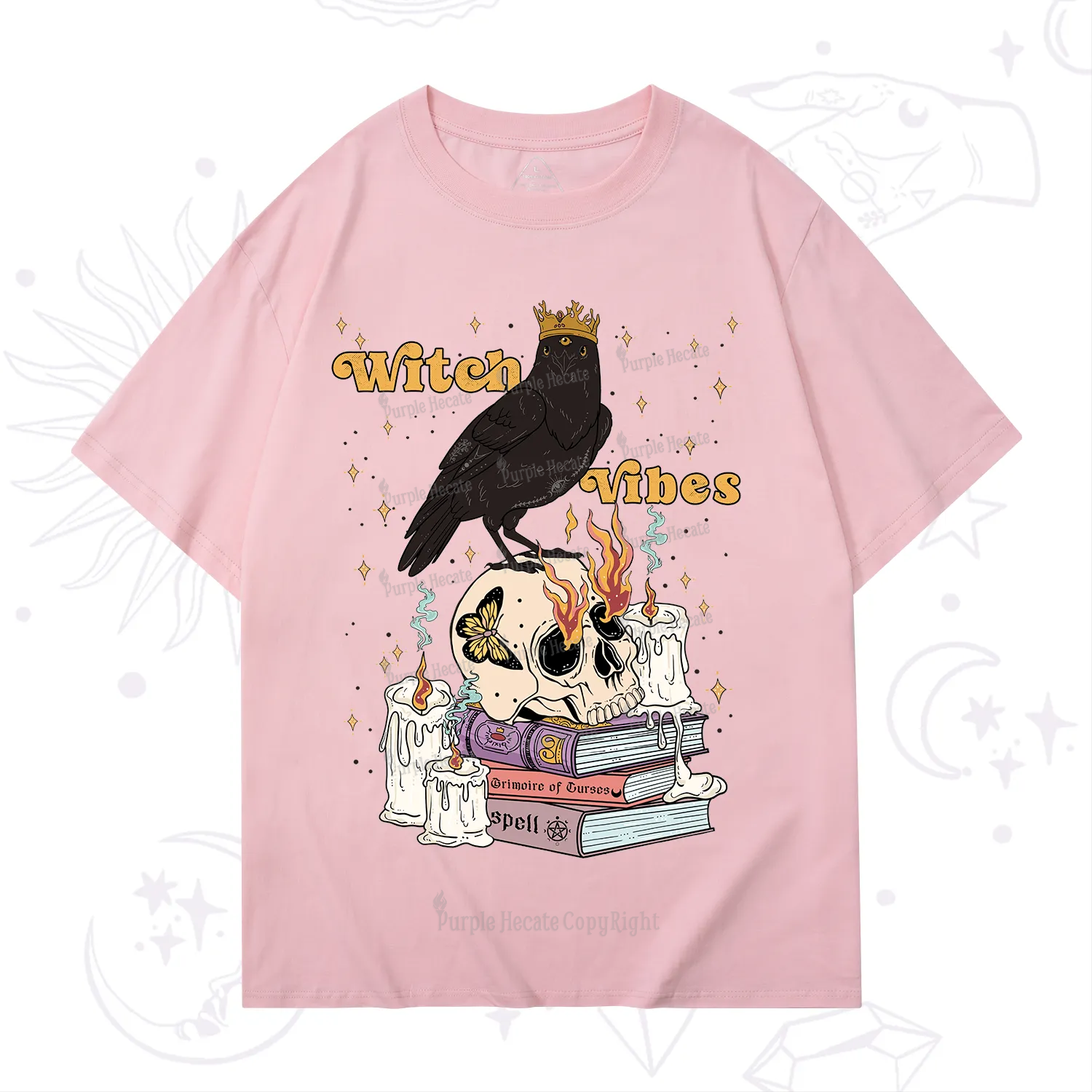 Purplehecate Witch Vibes T-Shirt