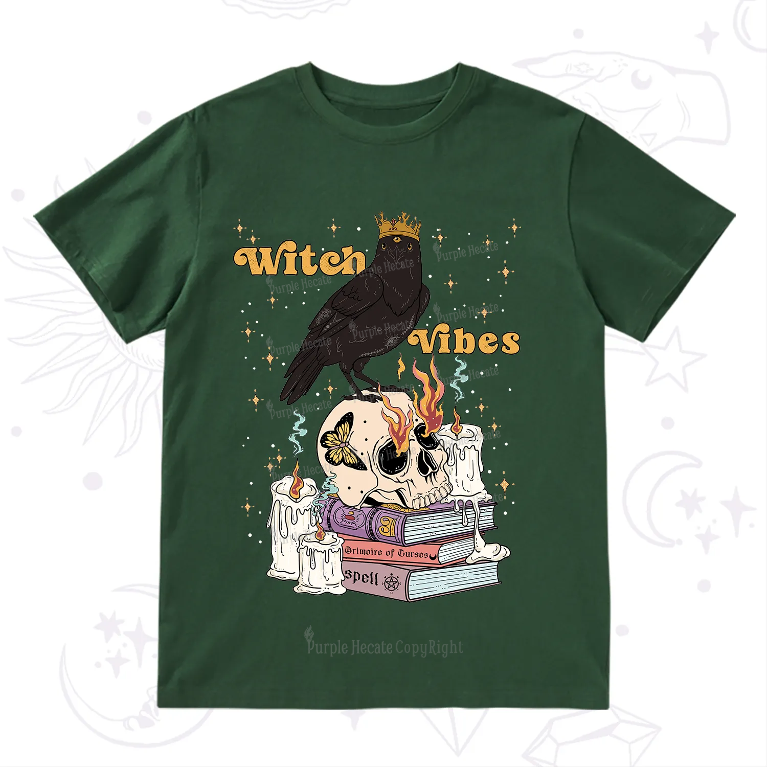 Purplehecate Witch Vibes T-Shirt