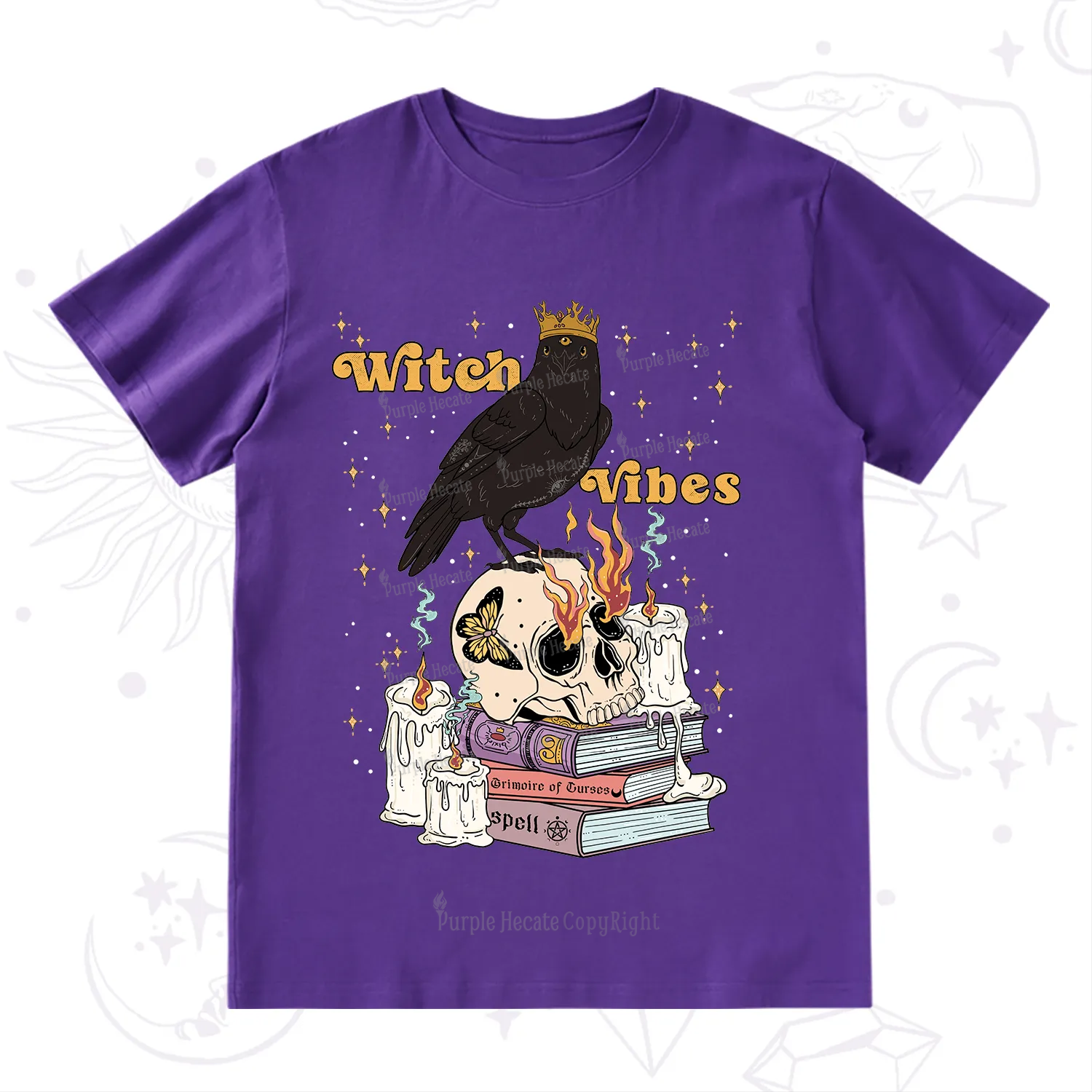 Purplehecate Witch Vibes T-Shirt