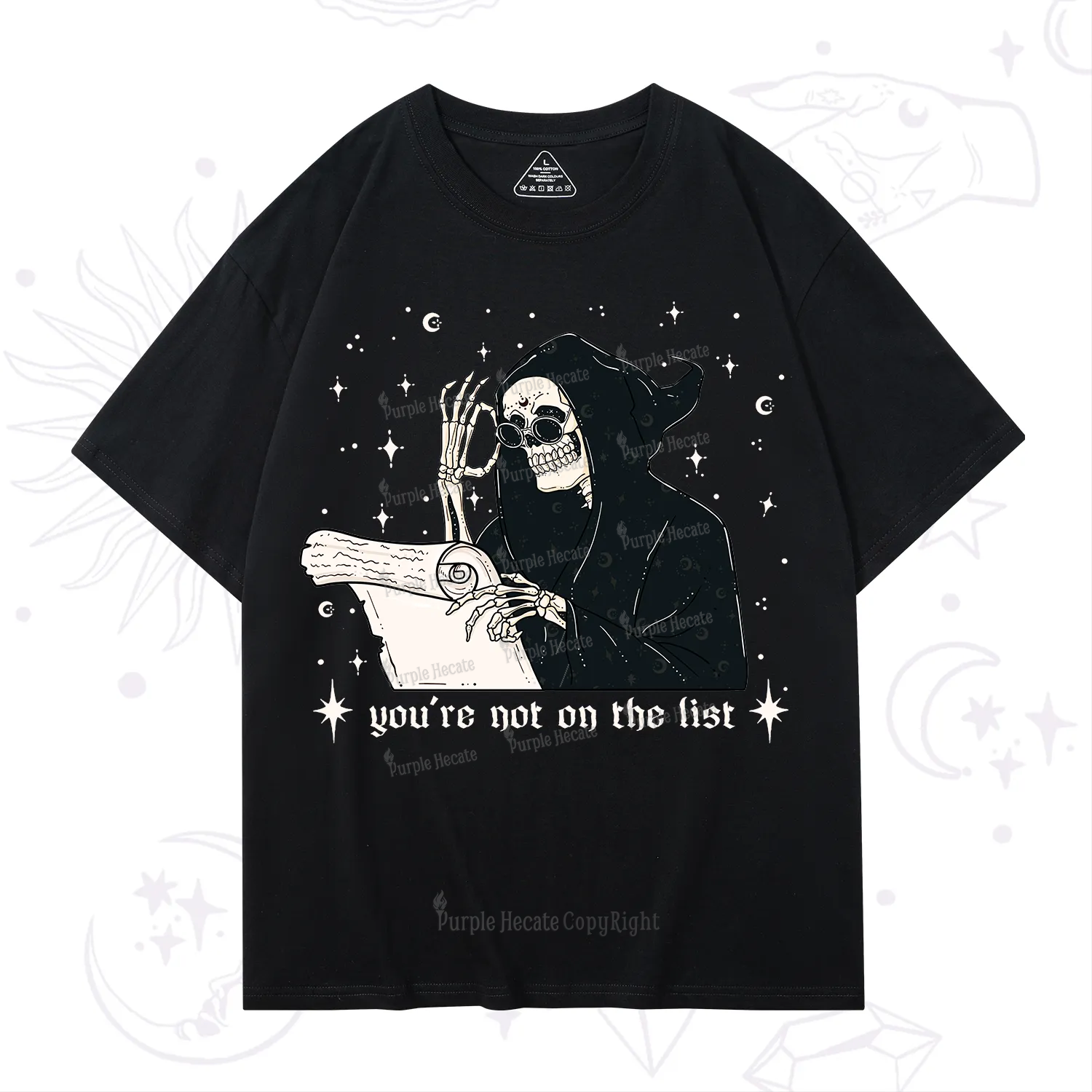 Purplehecate You're Not On The List T-Shirt