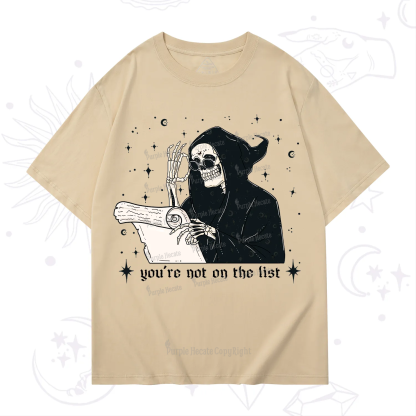 Purplehecate You're Not On The List T-Shirt
