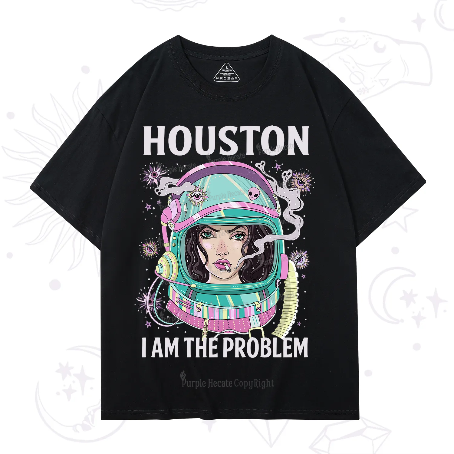 Purplehecate Houston I am the problem T-Shirt