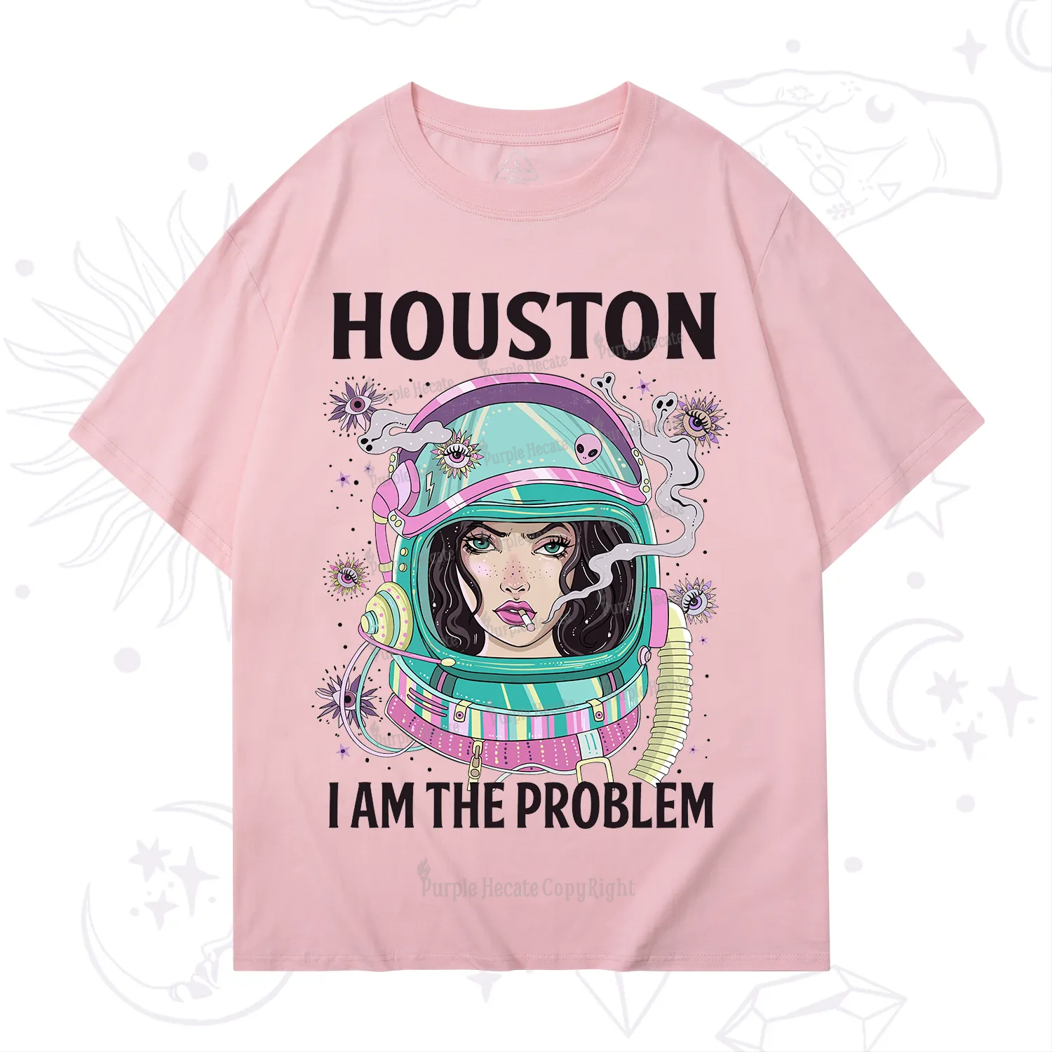 Purplehecate Houston I am the problem T-Shirt
