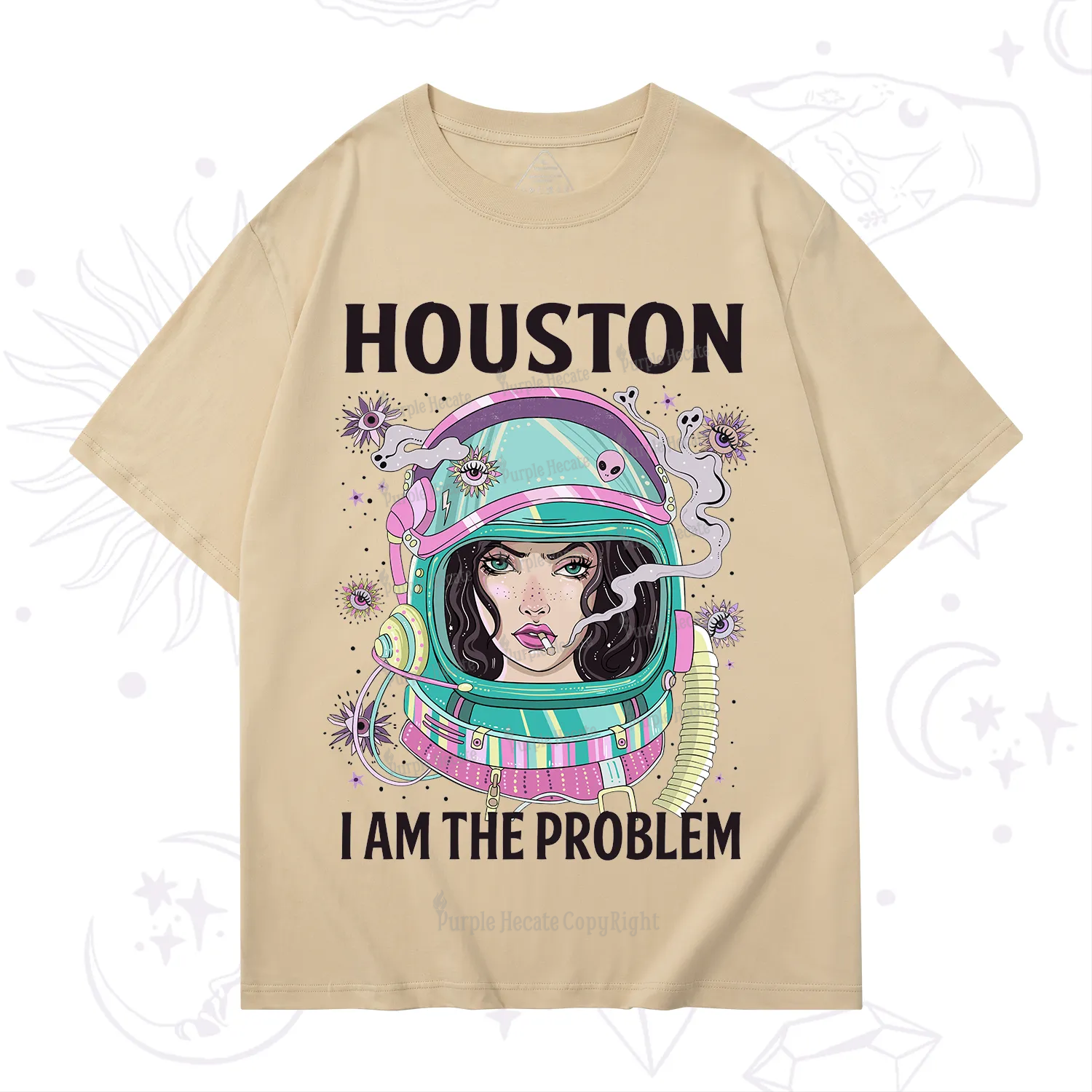 Purplehecate Houston I am the problem T-Shirt