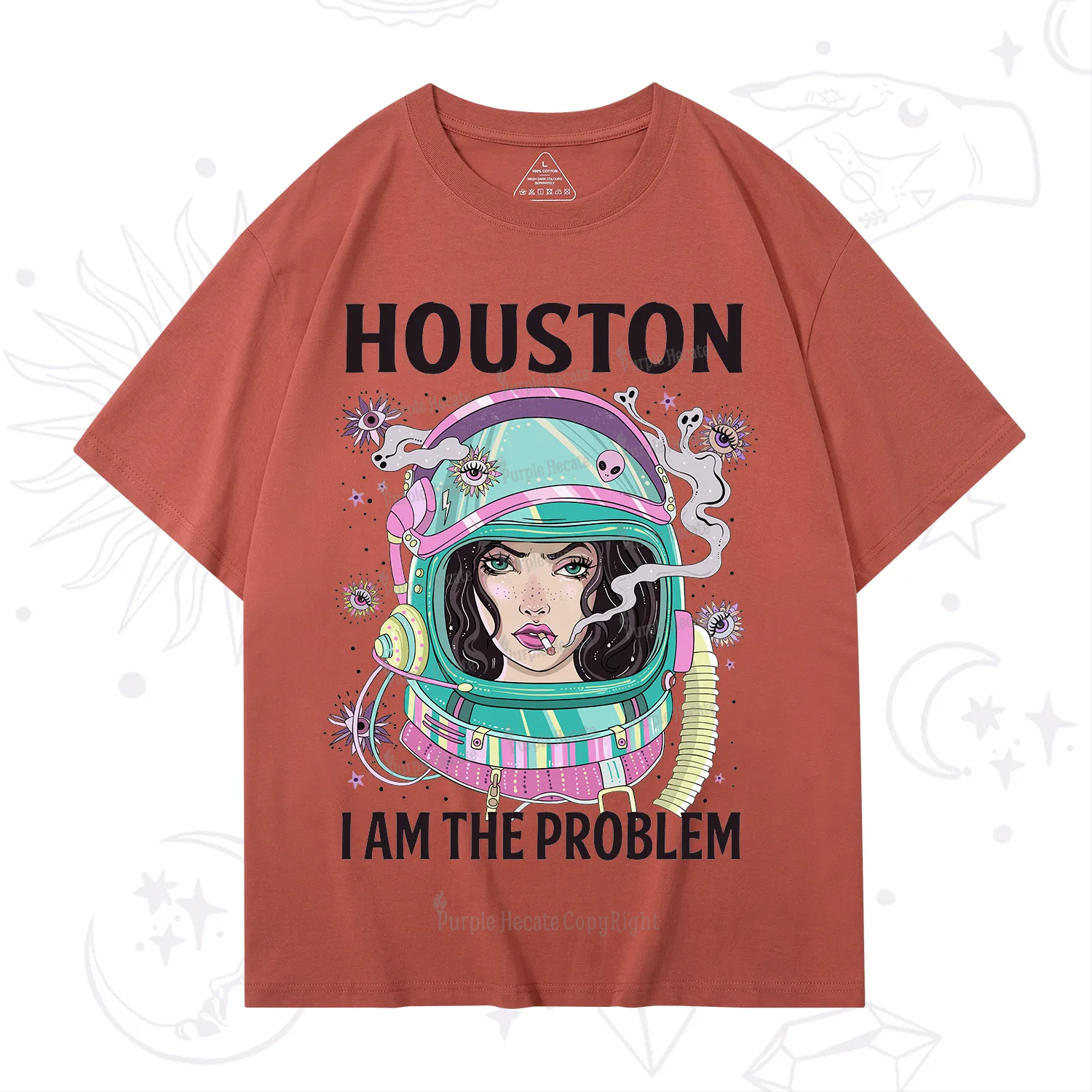 Purplehecate Houston I am the problem T-Shirt