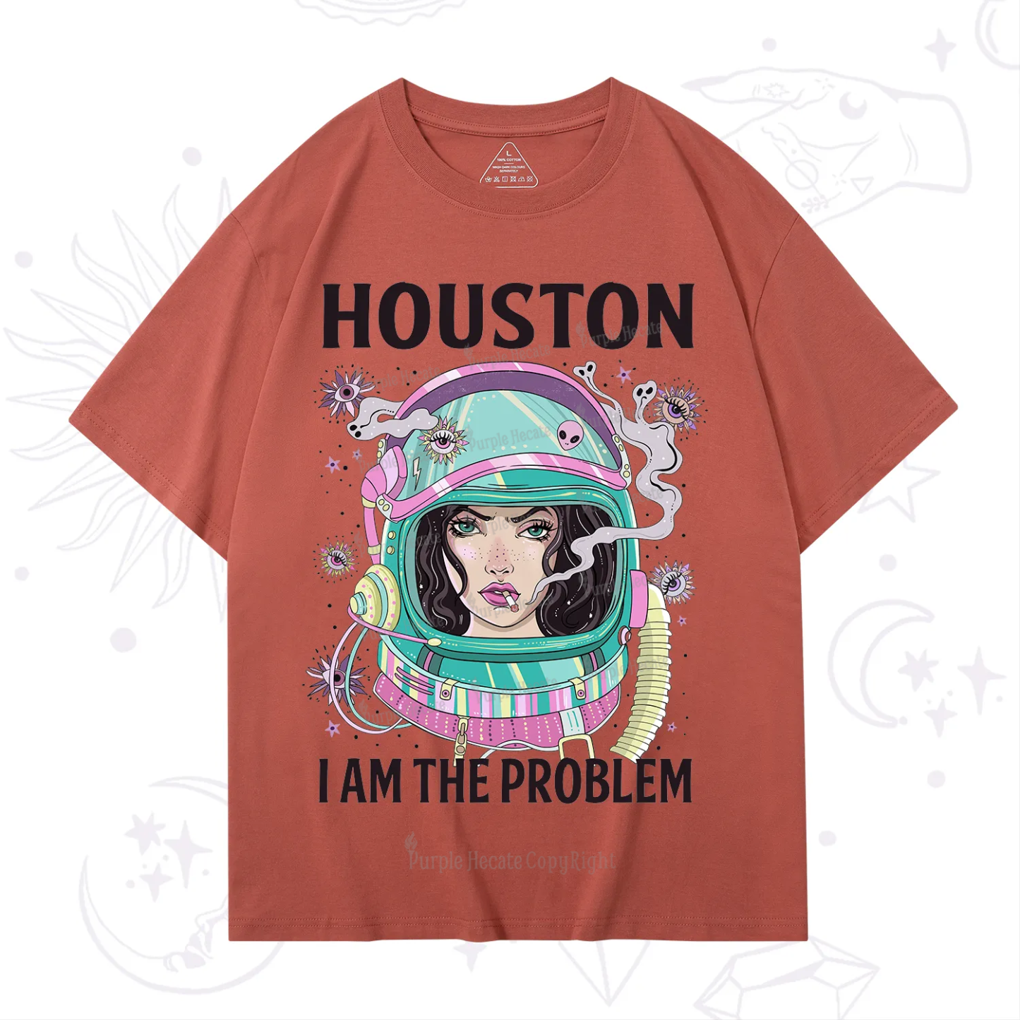 Purplehecate Houston I am the problem T-Shirt
