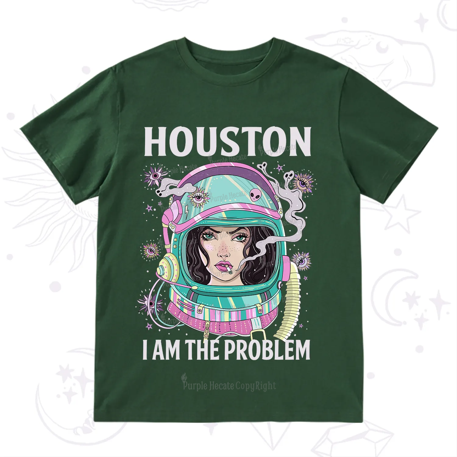 Purplehecate Houston I am the problem T-Shirt