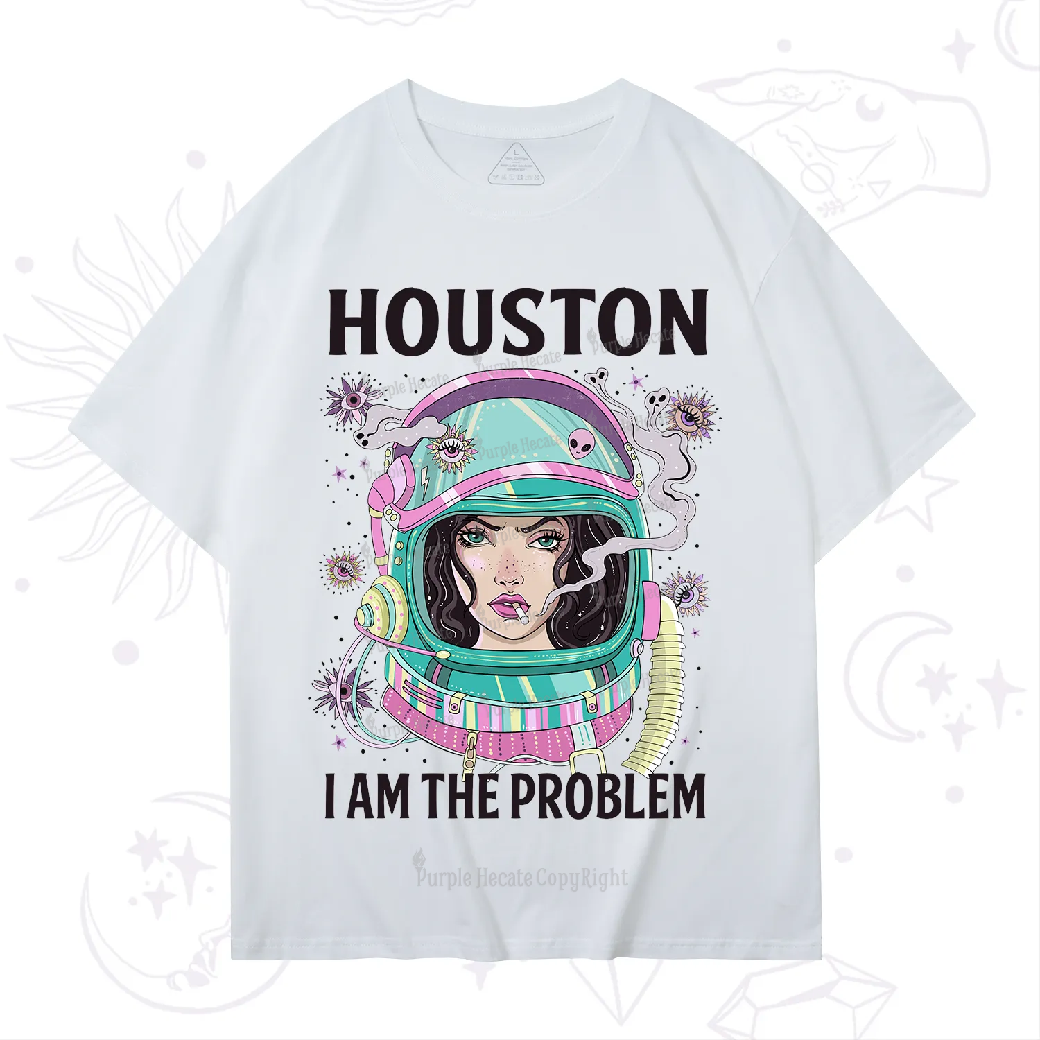 Purplehecate Houston I am the problem T-Shirt