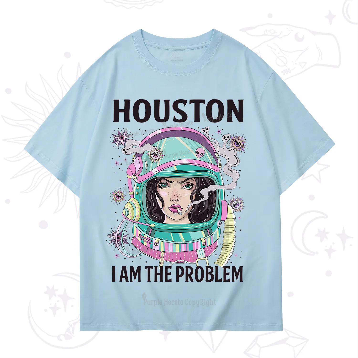 Purplehecate Houston I am the problem T-Shirt