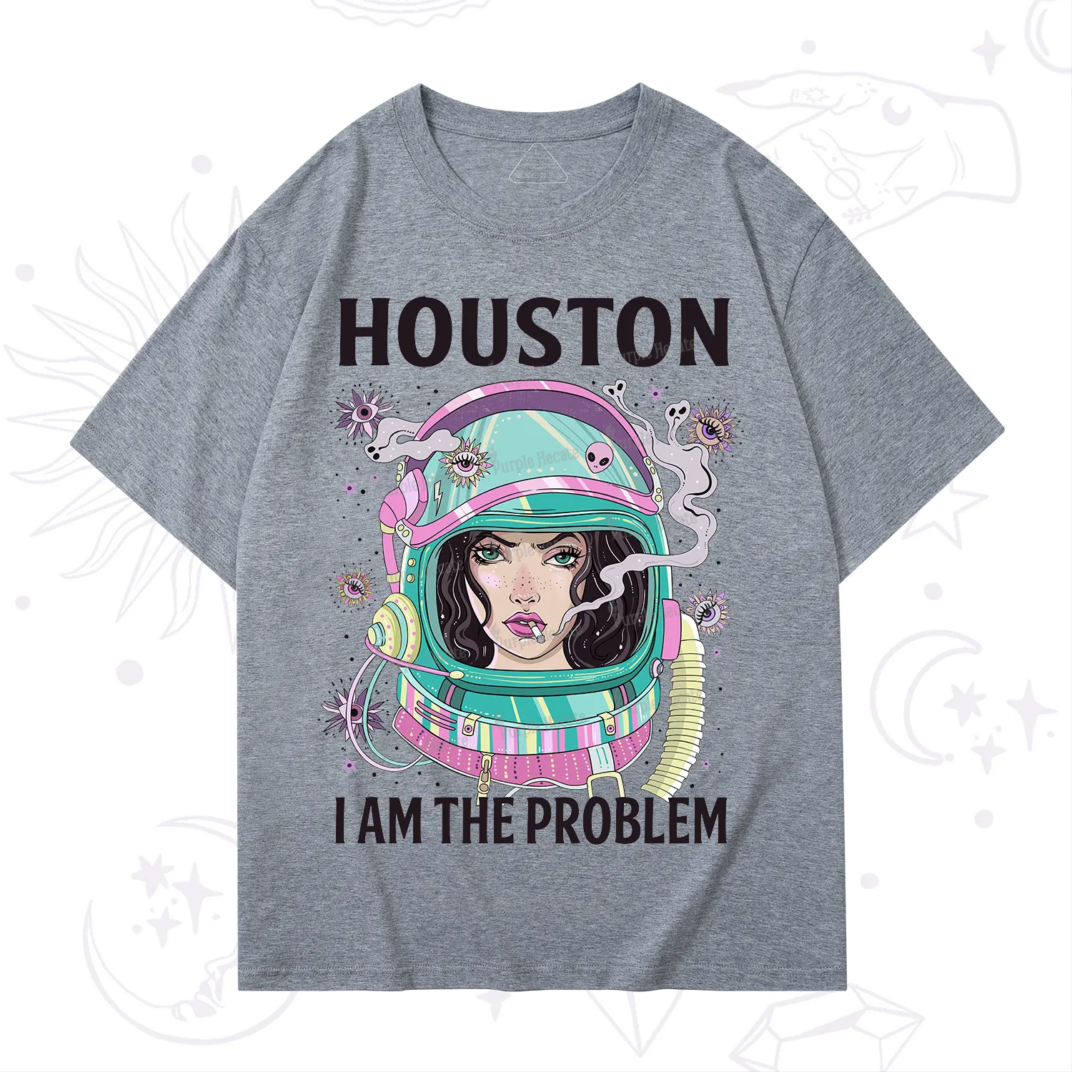 Purplehecate Houston I am the problem T-Shirt