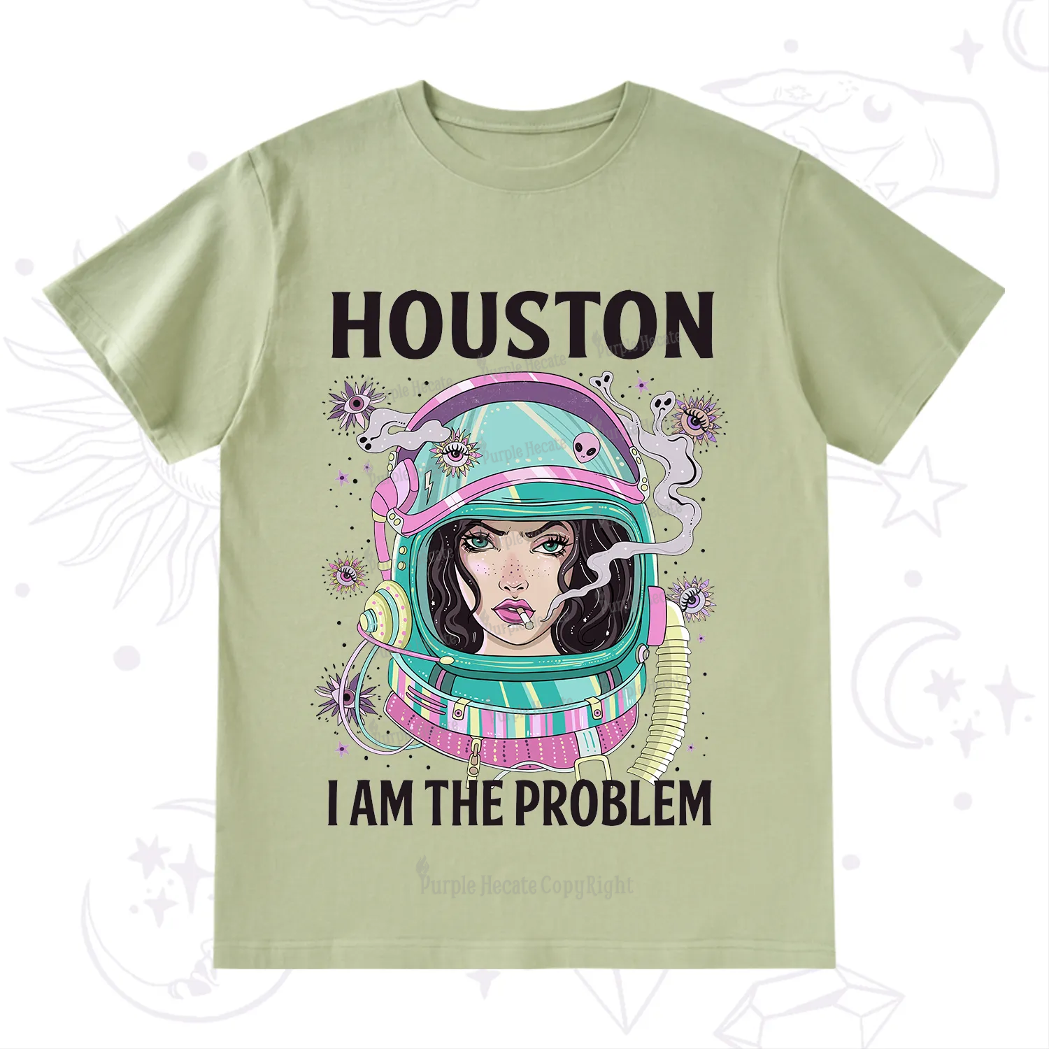 Purplehecate Houston I am the problem T-Shirt