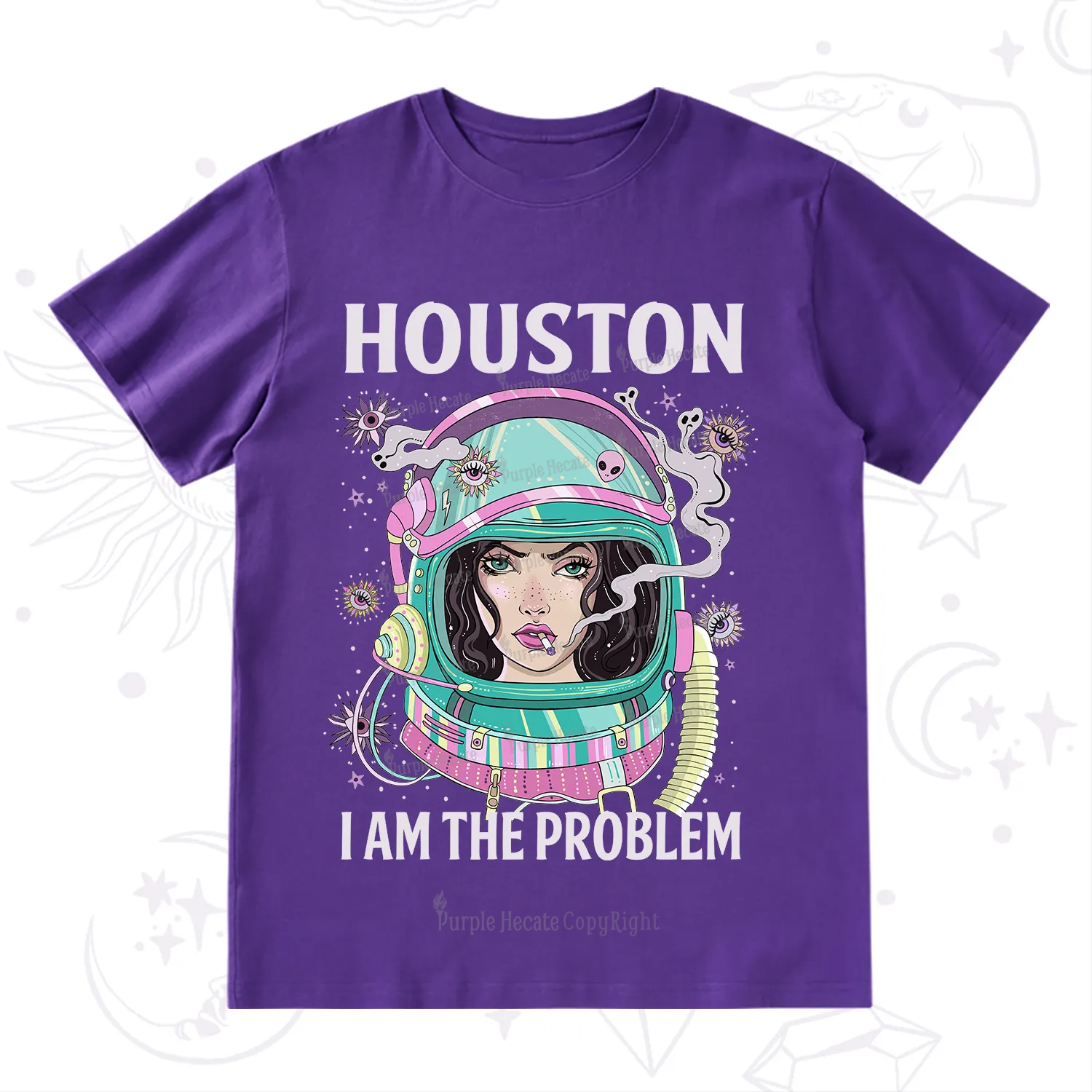 Purplehecate Houston I am the problem T-Shirt