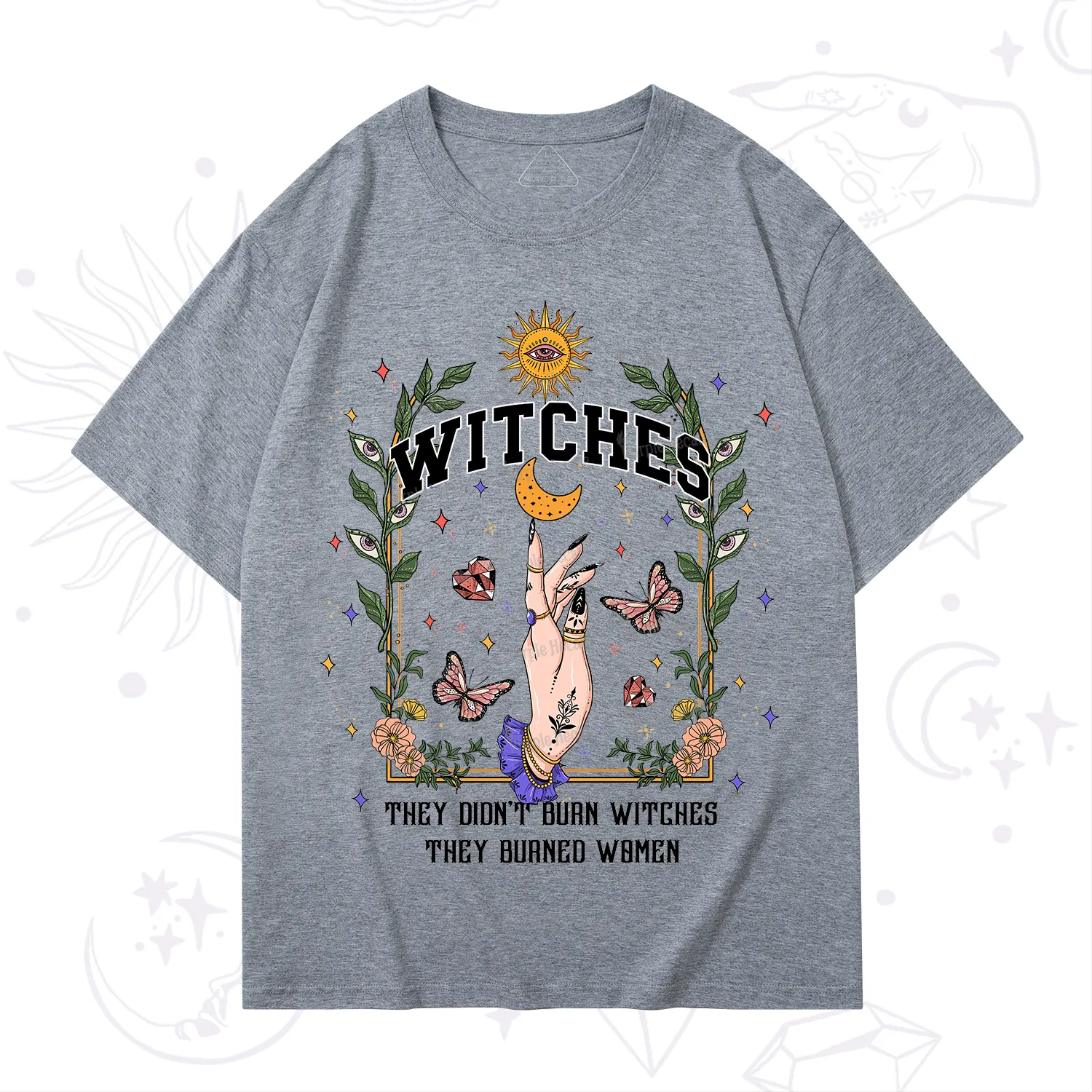 Purplehecate They Didn't Burn Witches They Burned Women T-Shirt