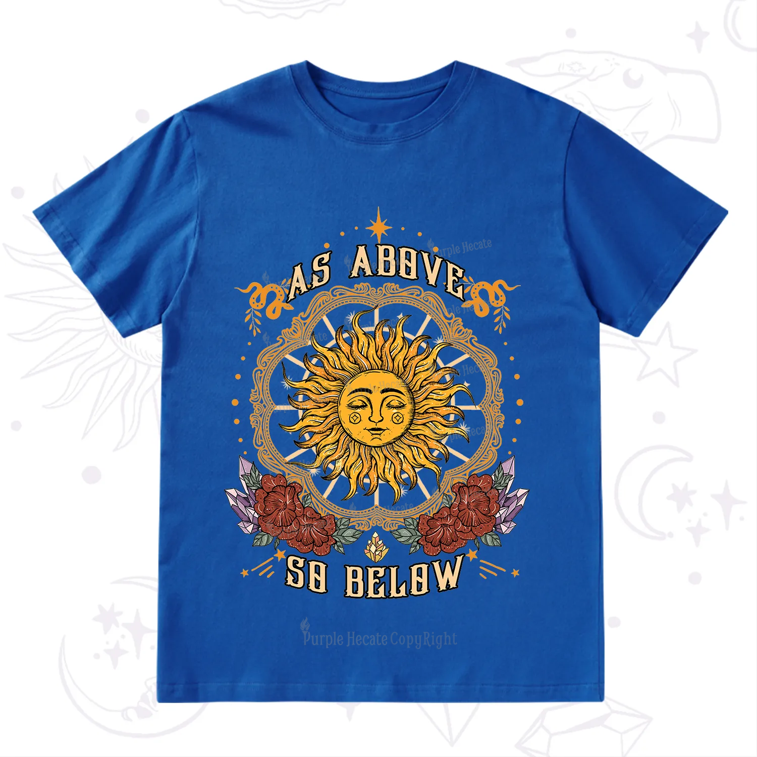 Purplehecate As Above So Below T-Shirt