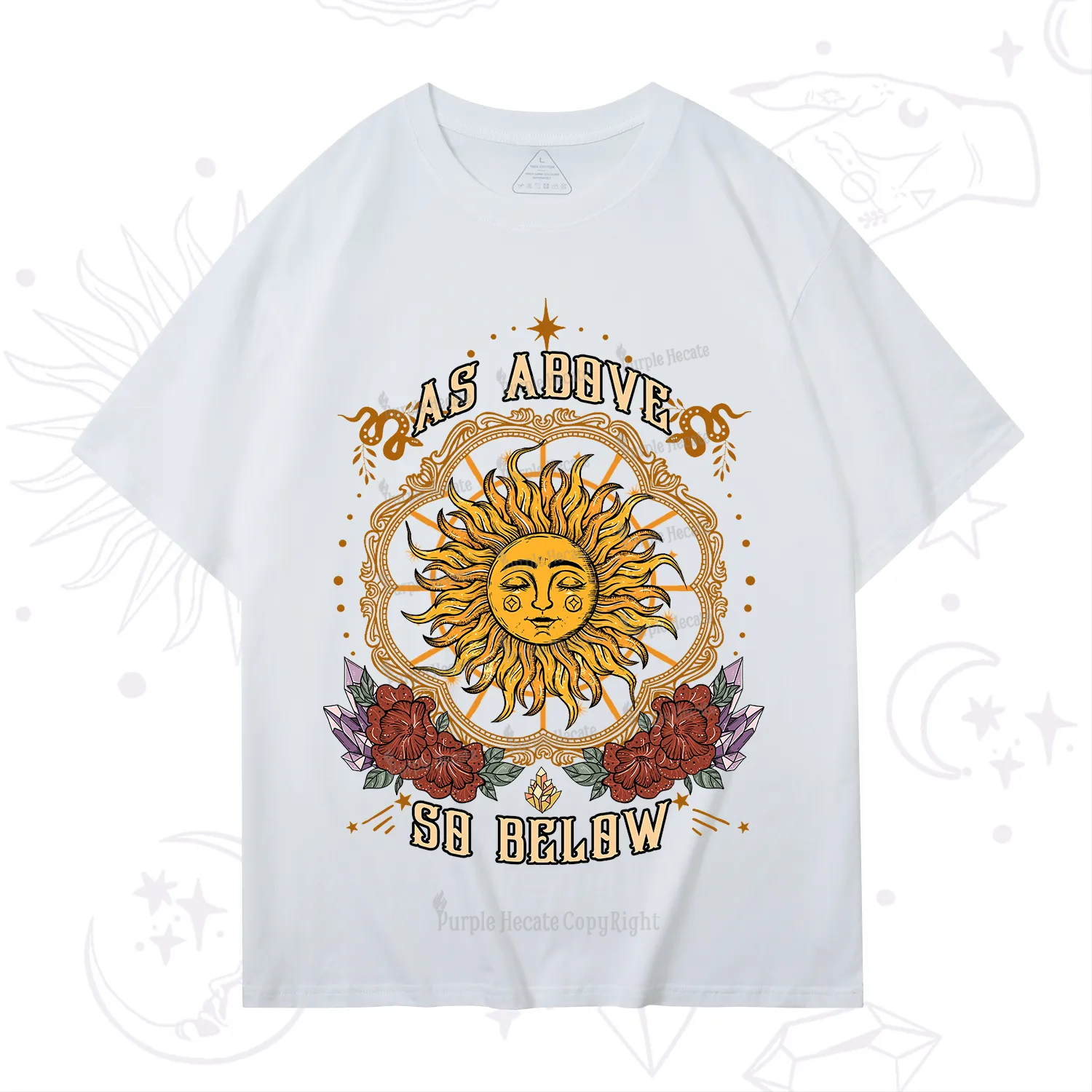 Purplehecate As Above So Below T-Shirt