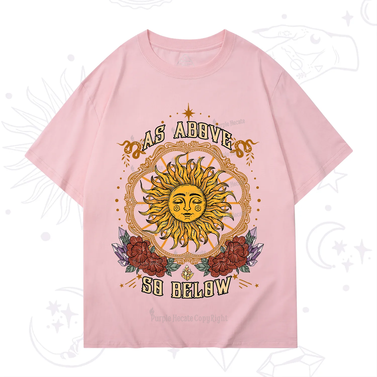 Purplehecate As Above So Below T-Shirt