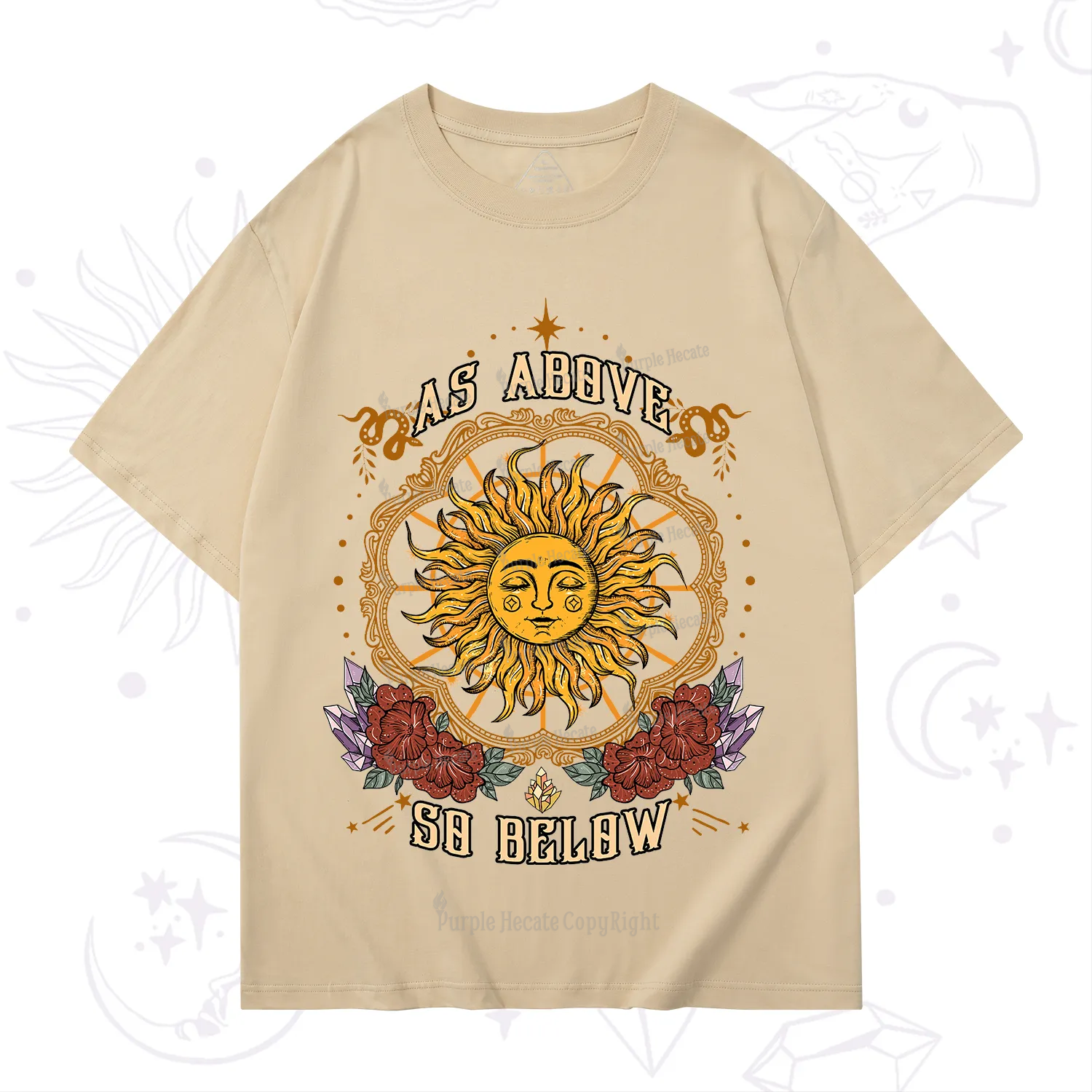 Purplehecate As Above So Below T-Shirt