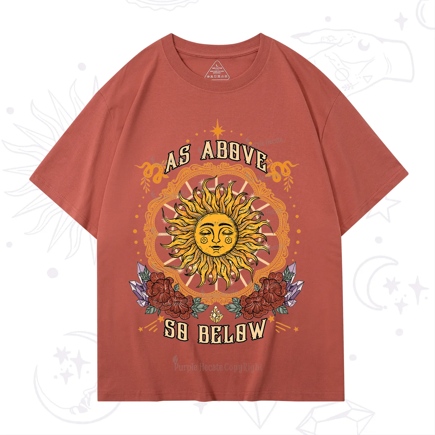 Purplehecate As Above So Below T-Shirt