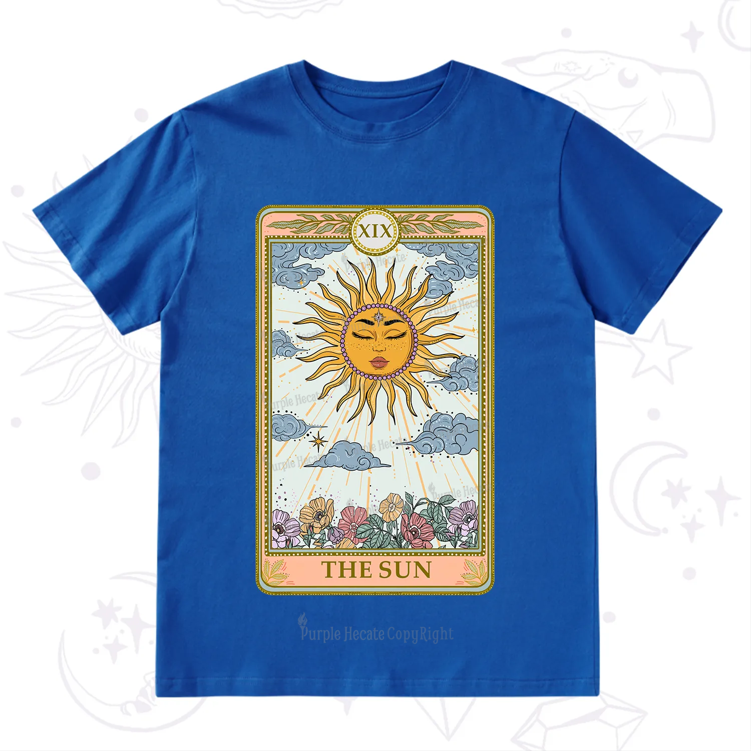 Purplehecate The Sun Tarot T-Shirt