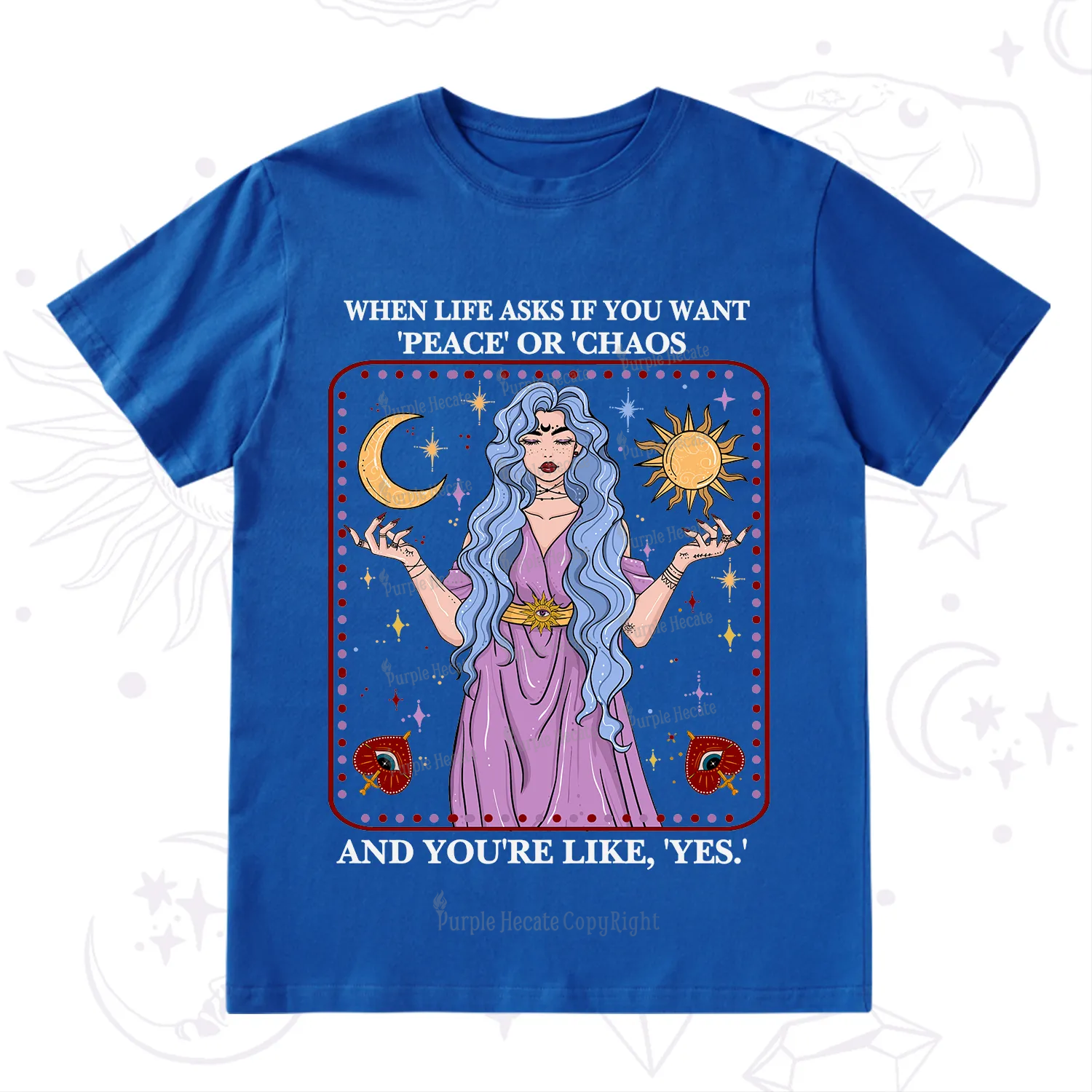 Purplehecate Peace Or Chaos T-Shirt