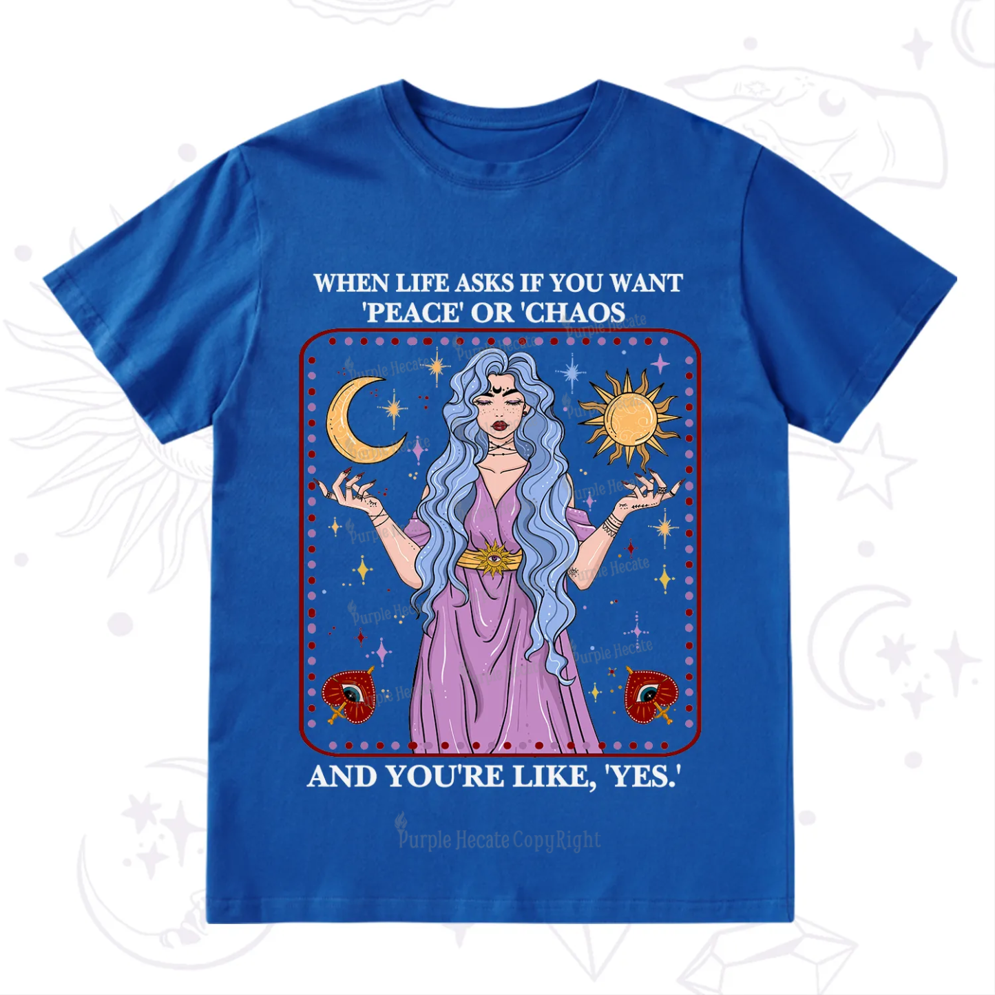 Purplehecate Peace Or Chaos T-Shirt