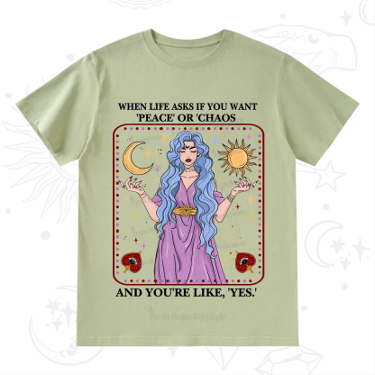 Purplehecate Peace Or Chaos T-Shirt