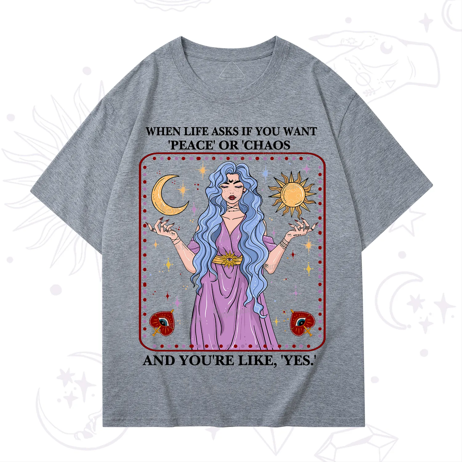 Purplehecate Peace Or Chaos T-Shirt