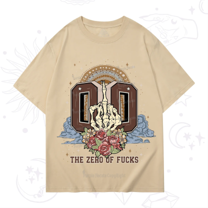 Purplehecate The Zero of Fucks No Apologies T-Shirt