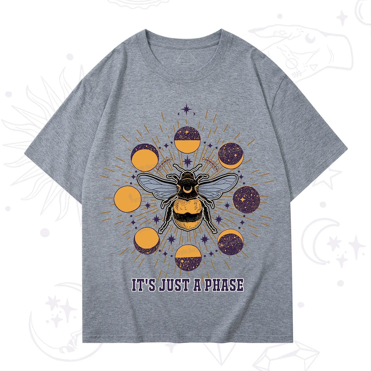 Purplehecate It's Just a Moon Bee Phase T-Shirt