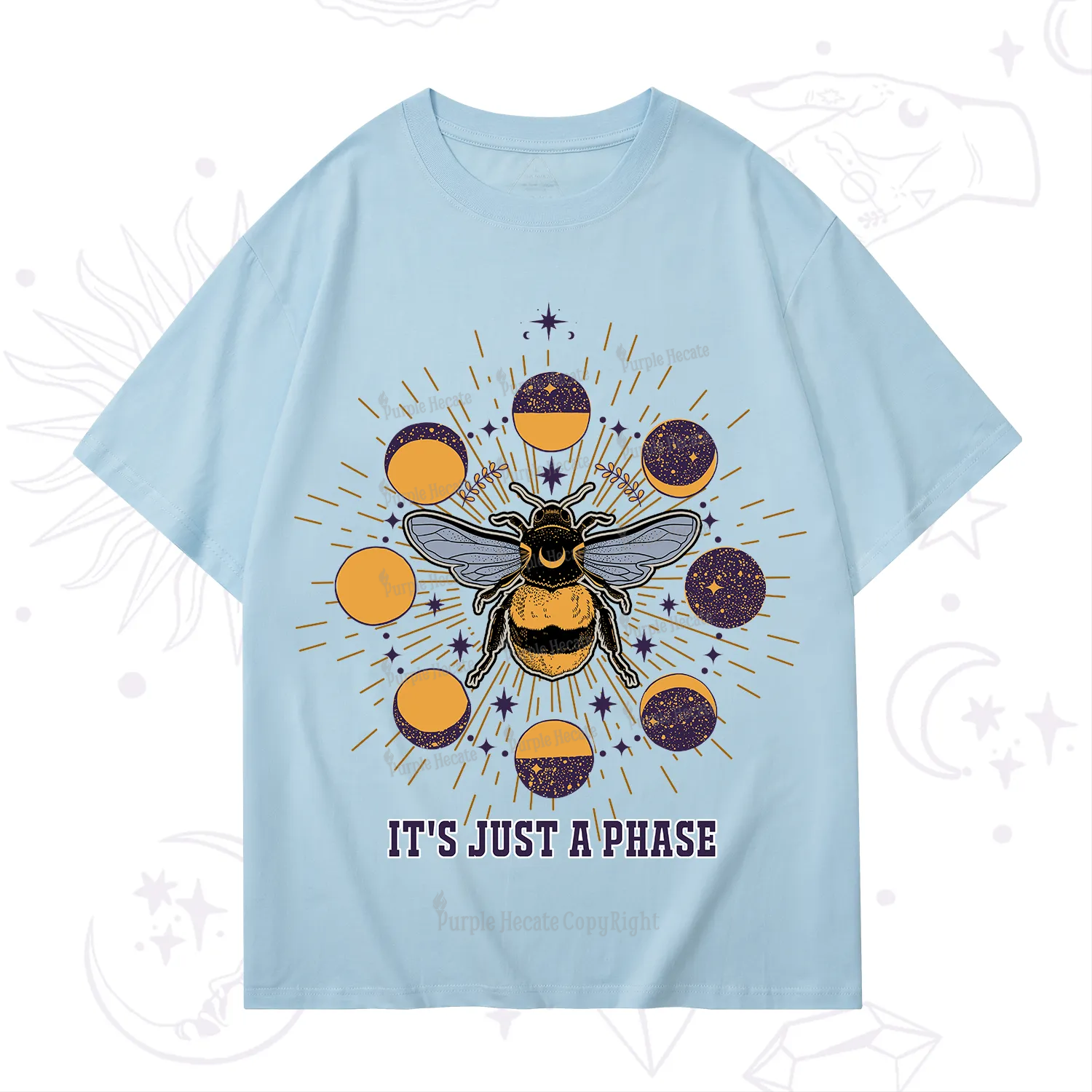 Purplehecate It's Just a Moon Bee Phase T-Shirt