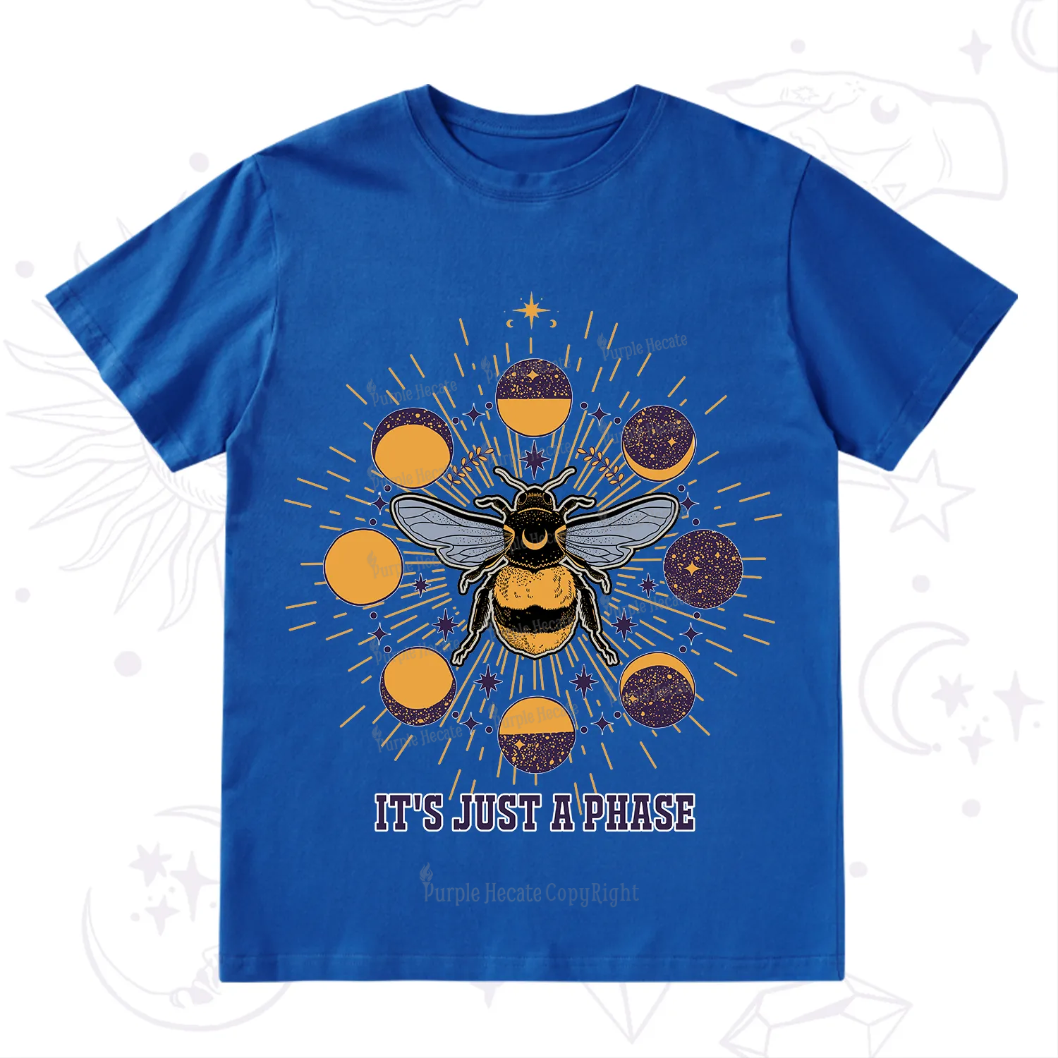 Purplehecate It's Just a Moon Bee Phase T-Shirt