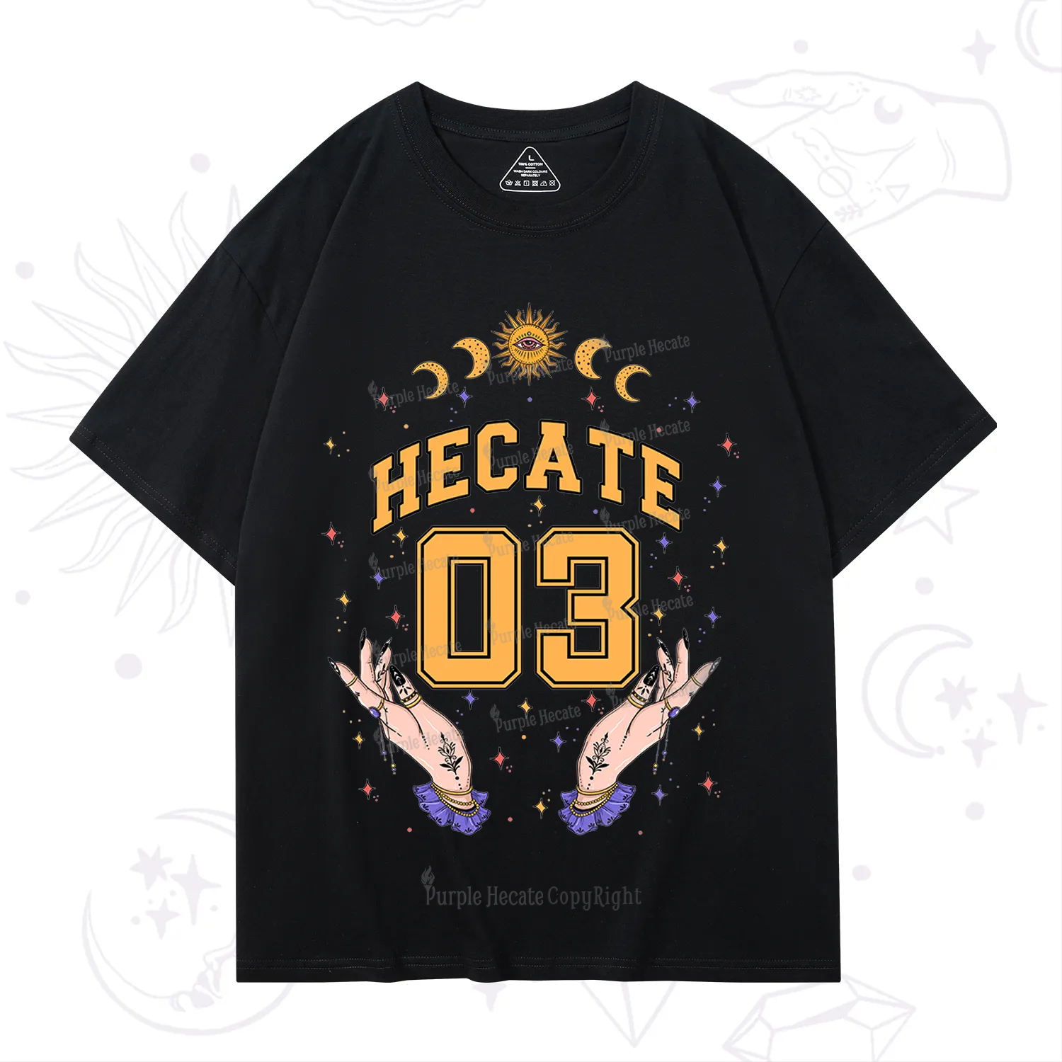 Purplehecate Hecate Moonlight Sorcery T-Shirt