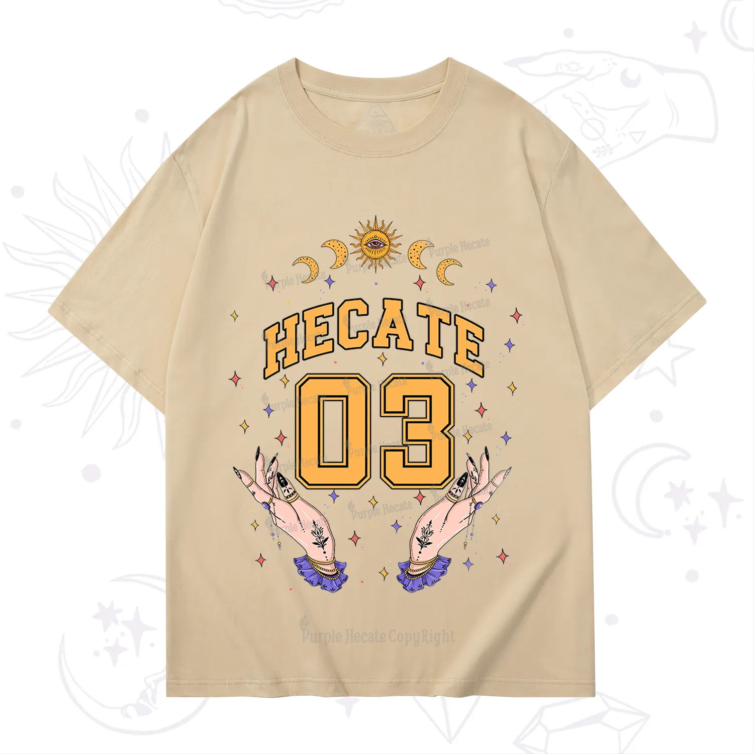 Purplehecate Hecate Moonlight Sorcery T-Shirt