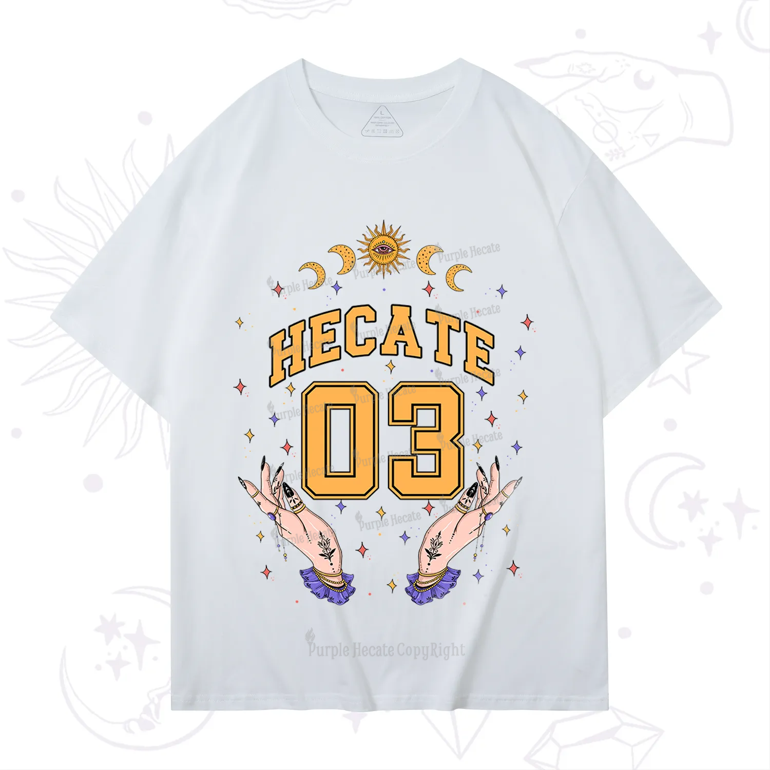 Purplehecate Hecate Moonlight Sorcery T-Shirt