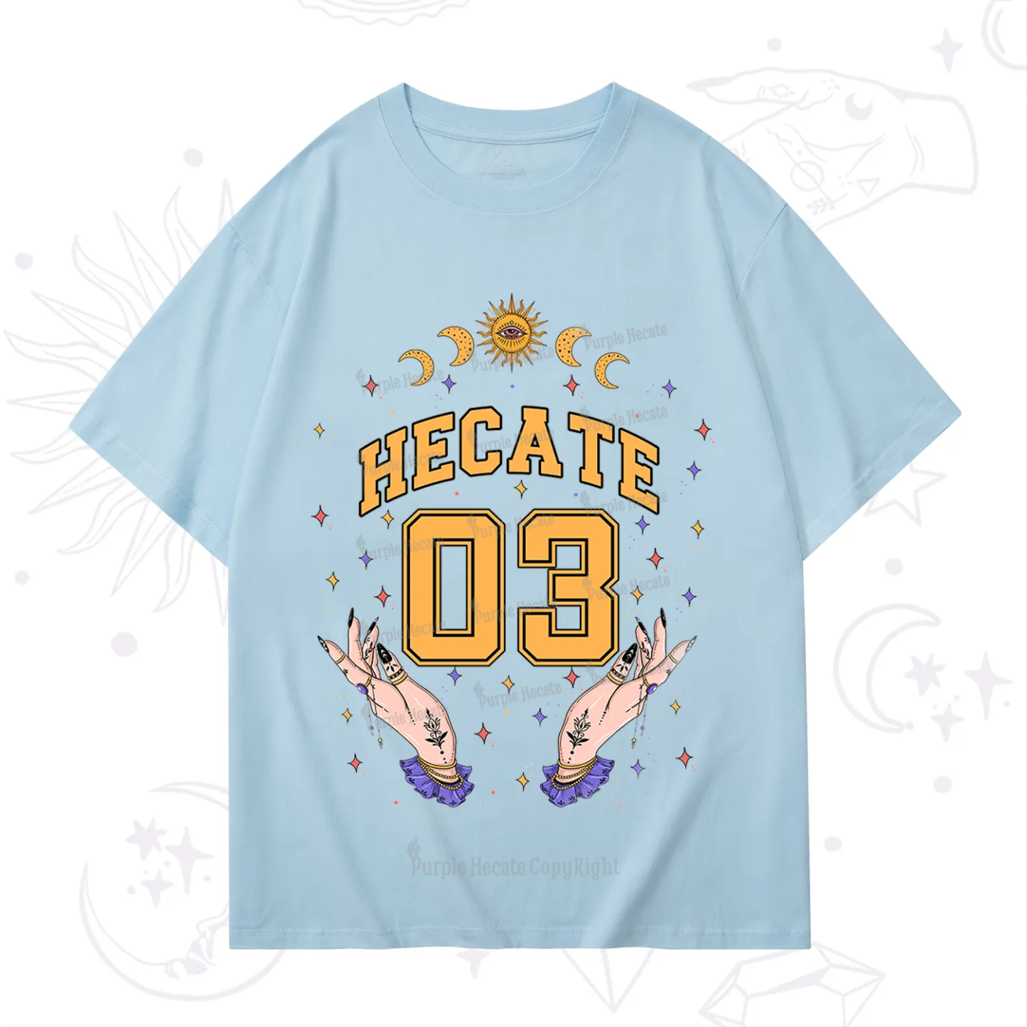 Purplehecate Hecate Moonlight Sorcery T-Shirt