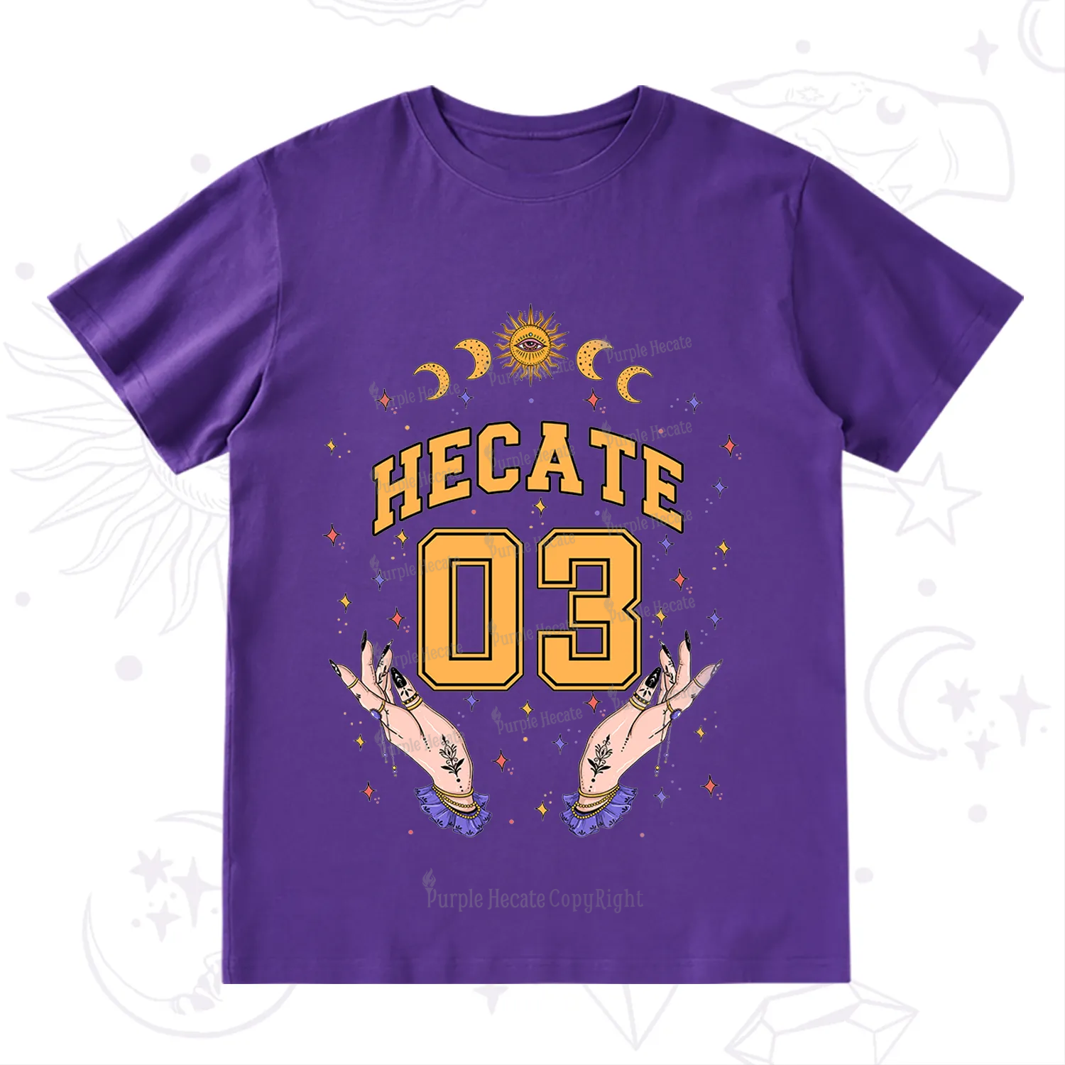Purplehecate Hecate Moonlight Sorcery T-Shirt