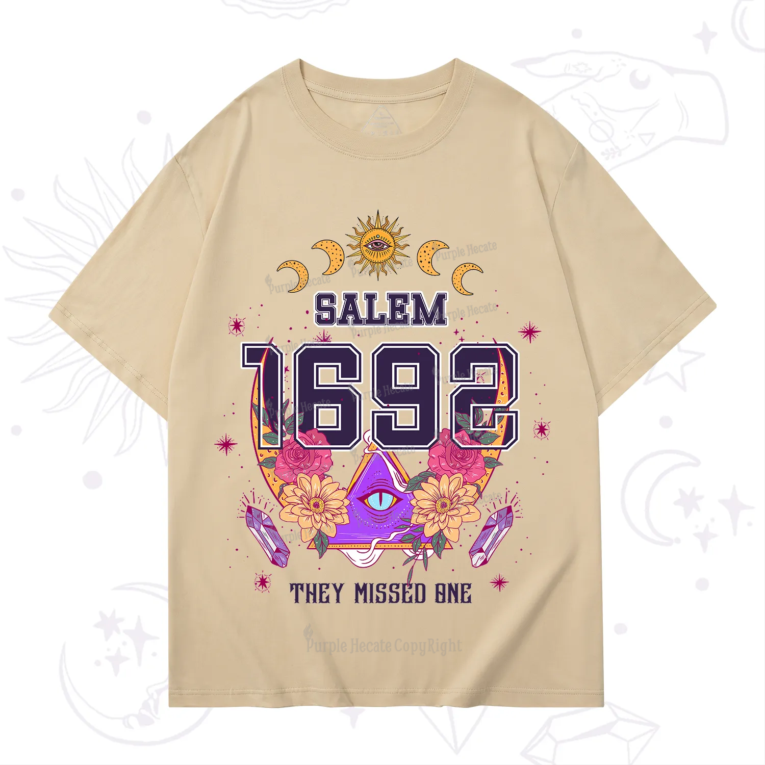 Purplehecate Salem 1692 They Missed One T-Shirt