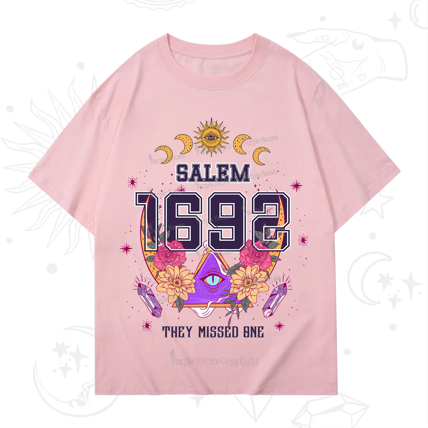 Purplehecate Salem 1692 They Missed One T-Shirt